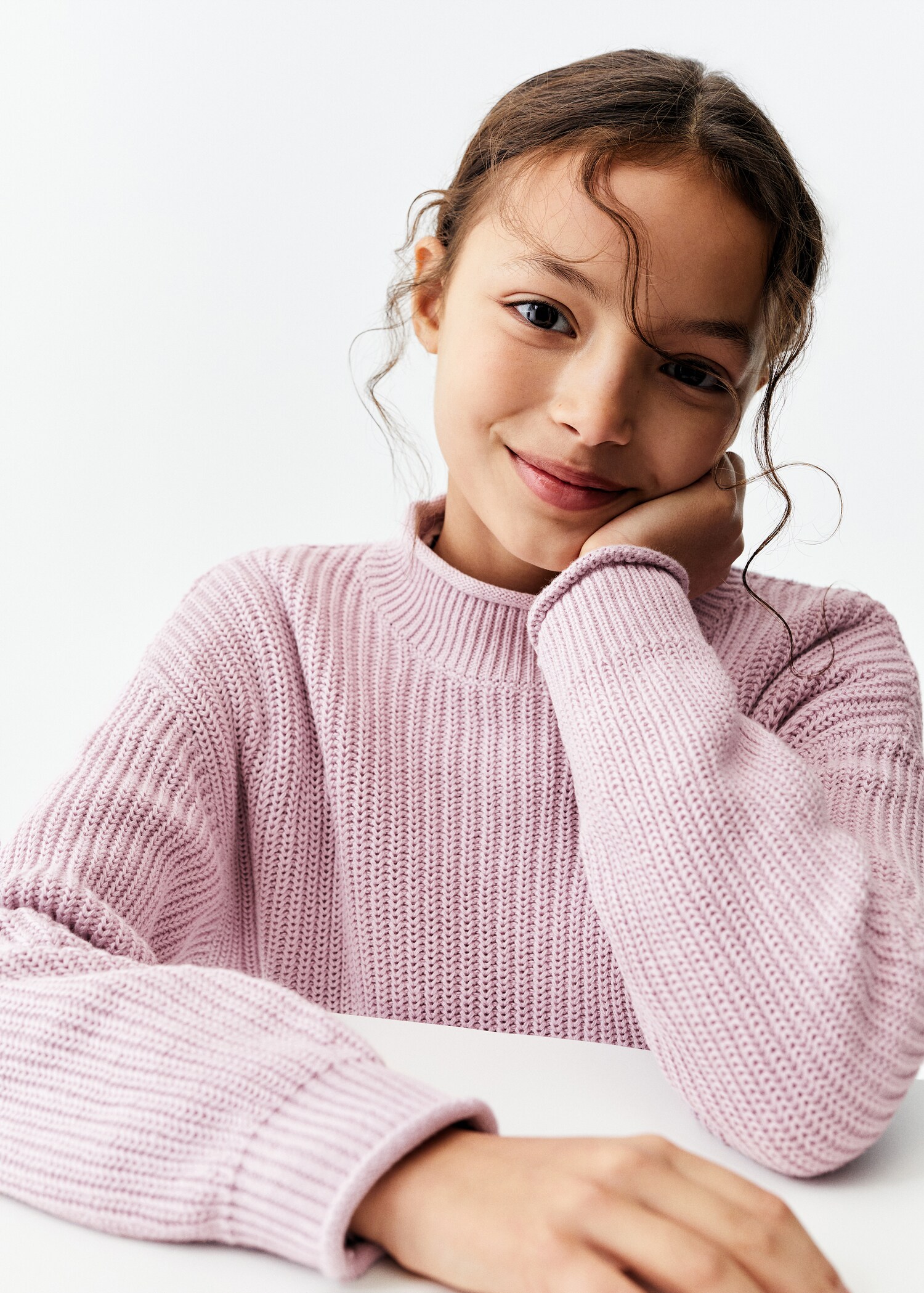Reverse knit sweater - Details of the article 1
