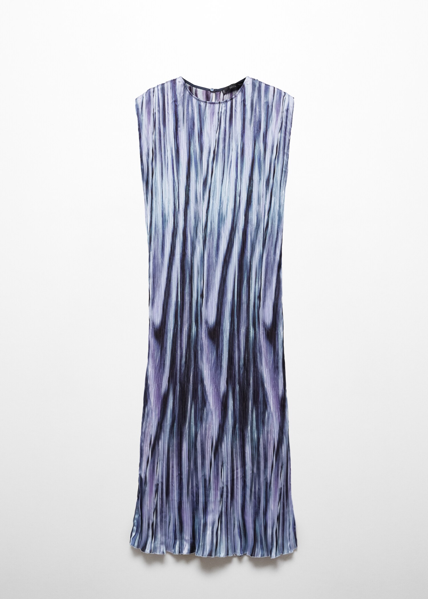 Vestido plisado tie-dye - Artículo sin modelo