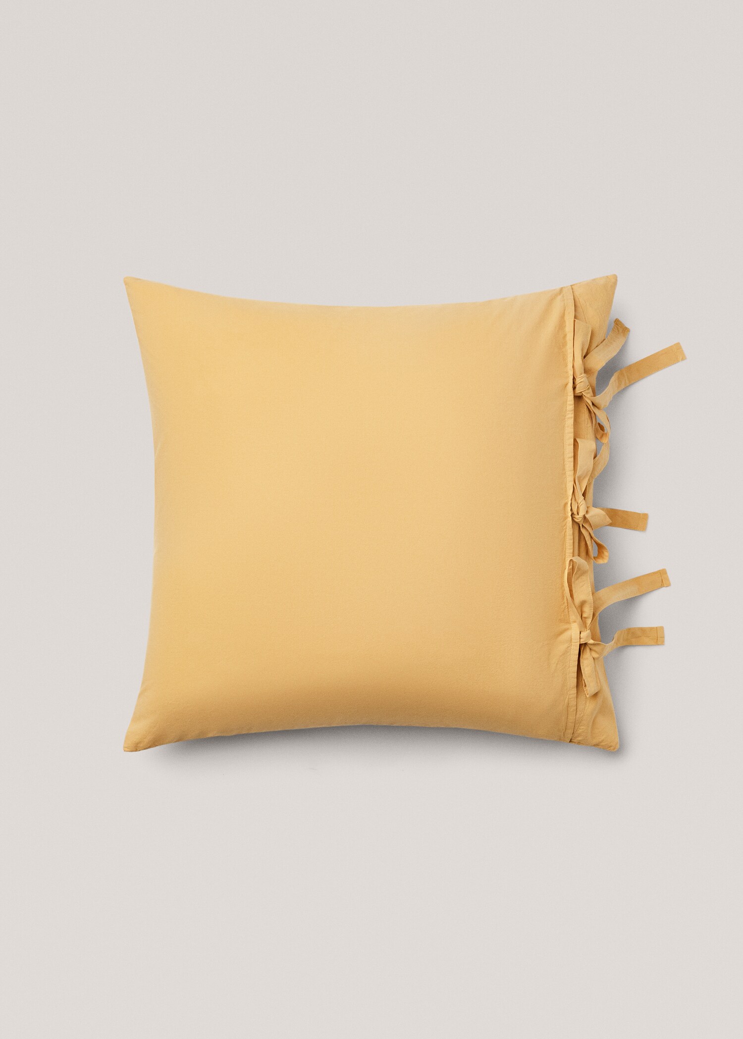 Washed cotton pillow case 60x60cm (Pack of two) - Details of the article 1