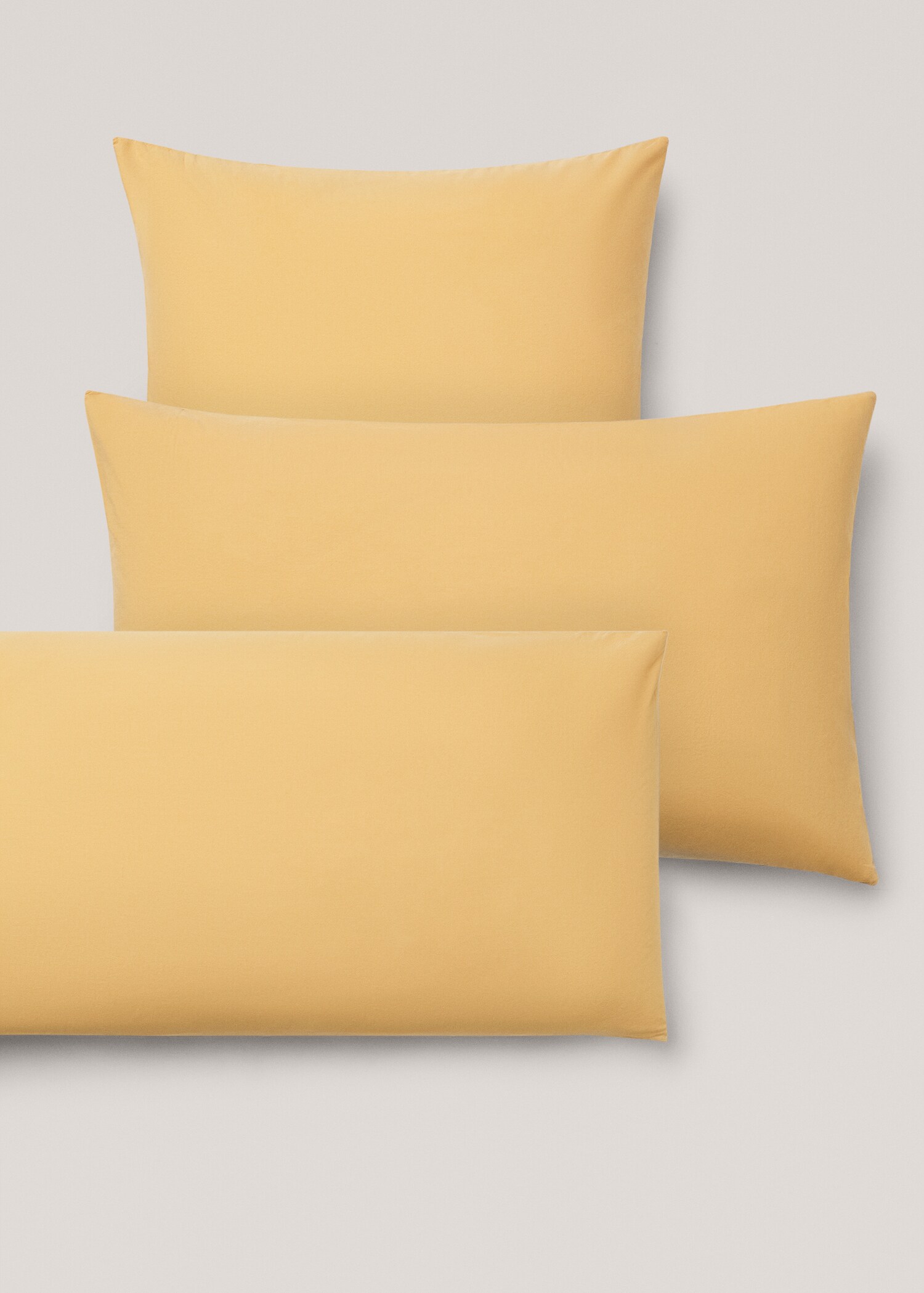 Washed cotton pillow case 60x60cm (Pack of two) - Details of the article 5