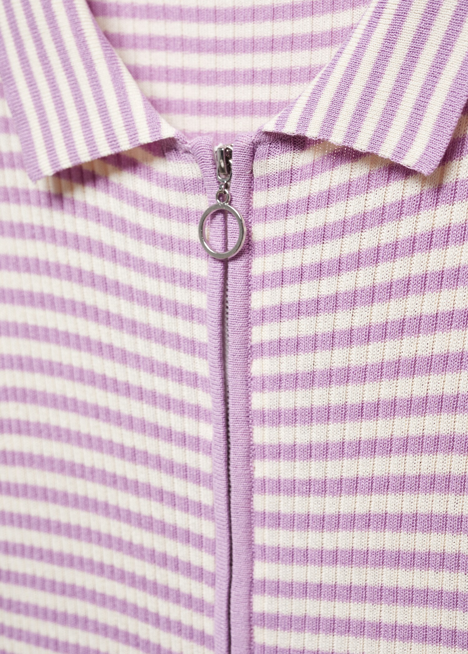 Polo cremallera rayas - Detalle del artículo 8