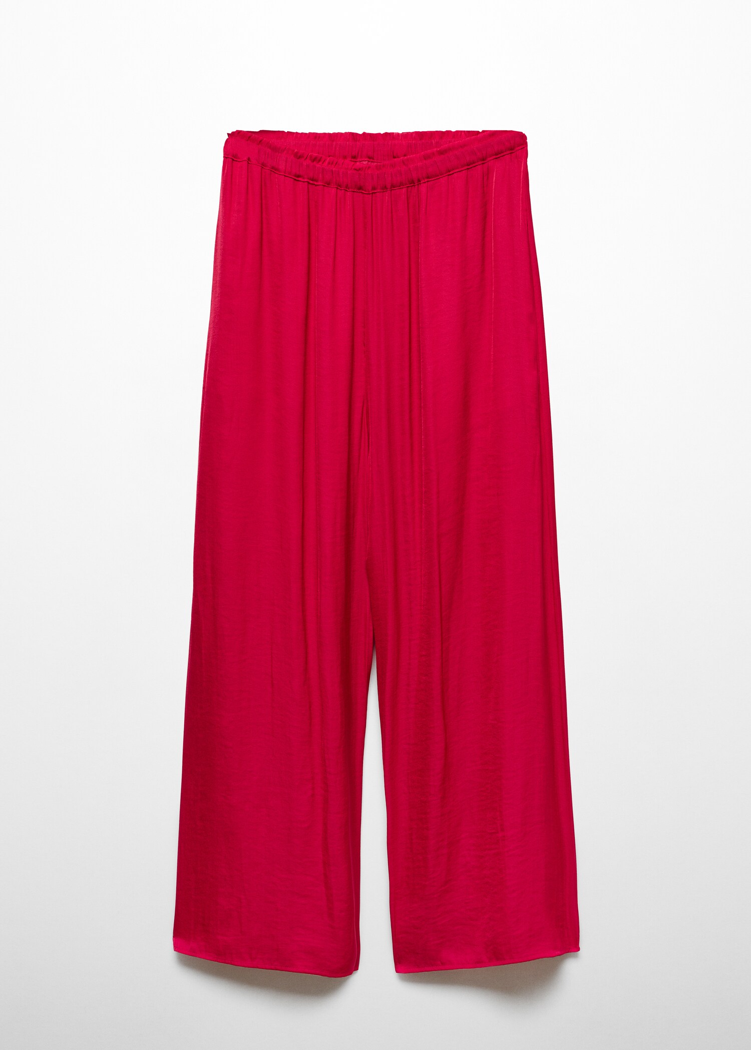 Pantalon satiné taille élastique - Article sans modèle