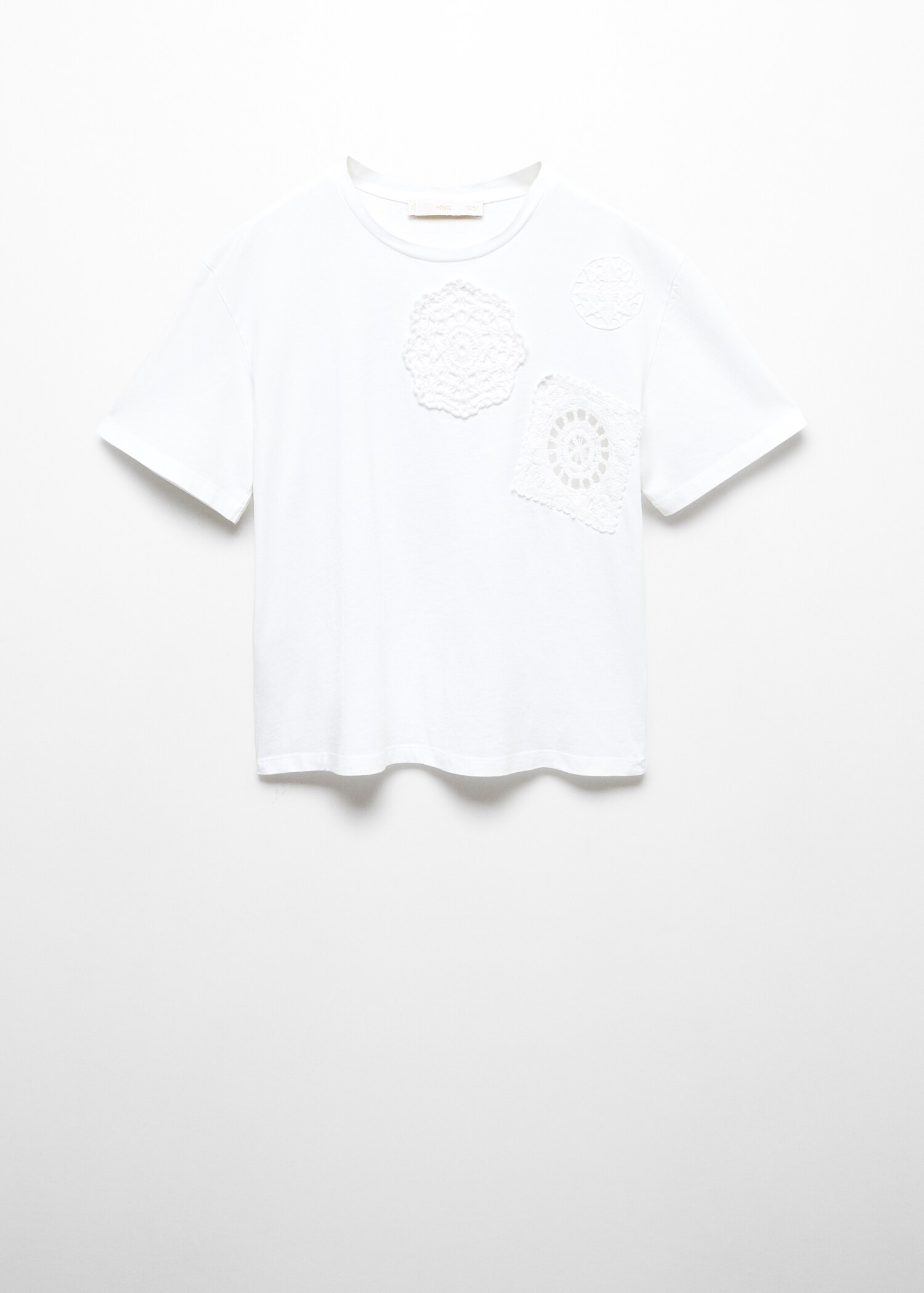 Baumwoll-Shirt mit Stickereien - Artikel ohne Model