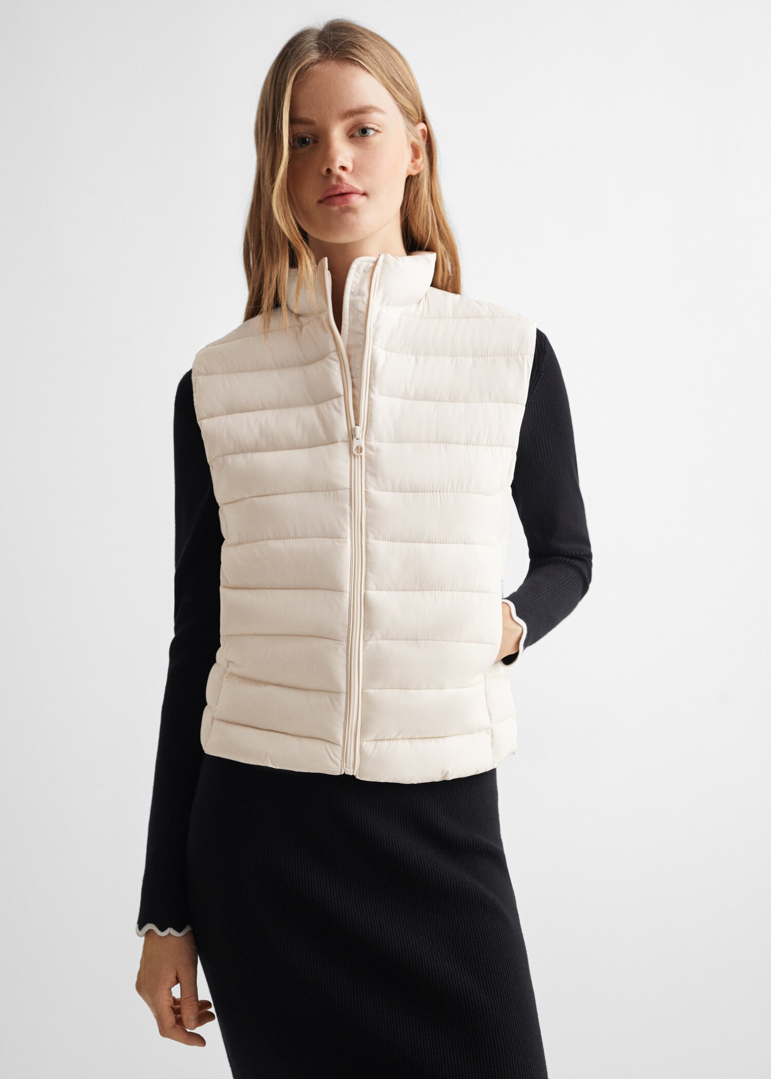 Quilted gilet - Medium plane