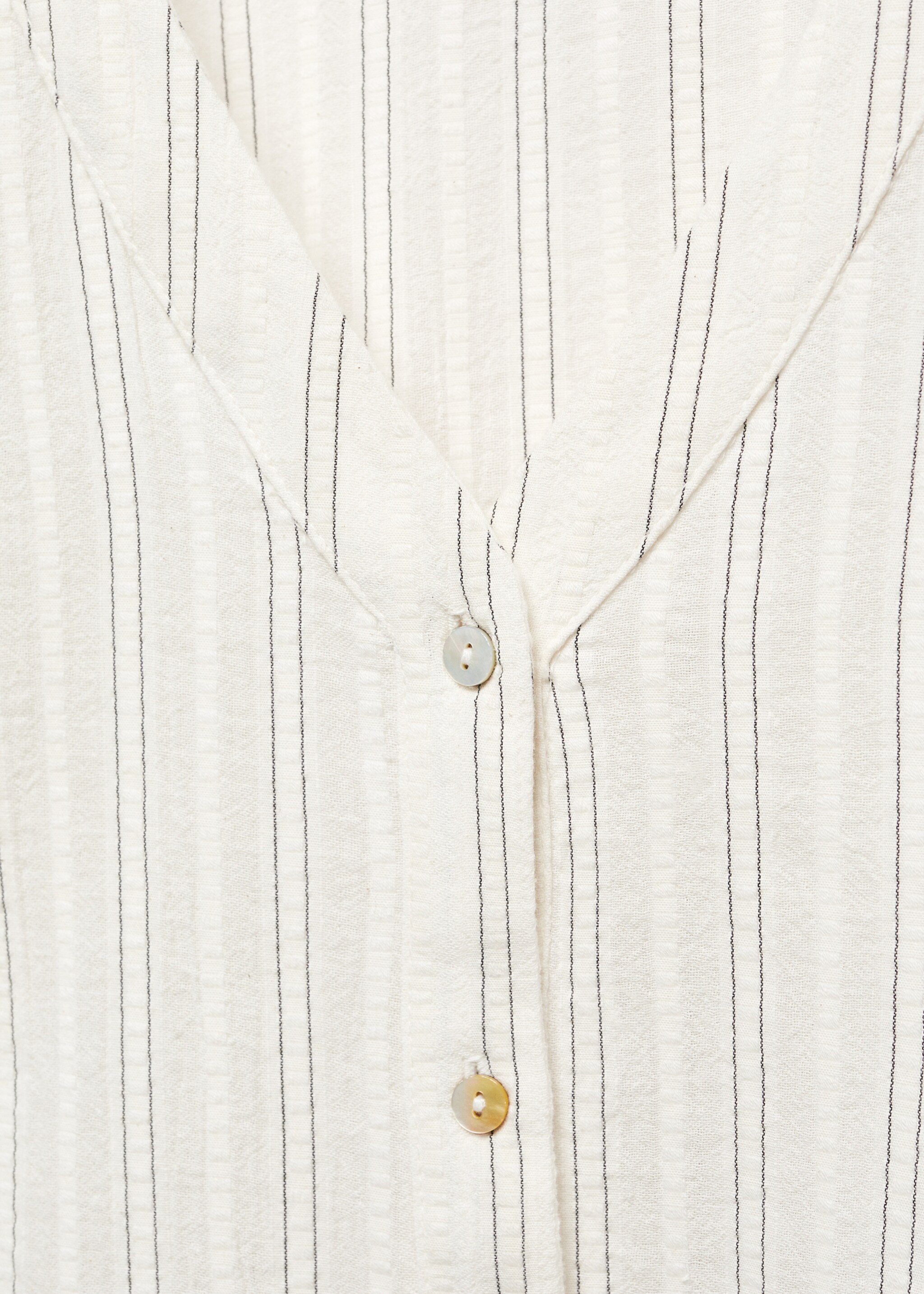 Gestreepte katoenen blouse - Detail van het artikel 8