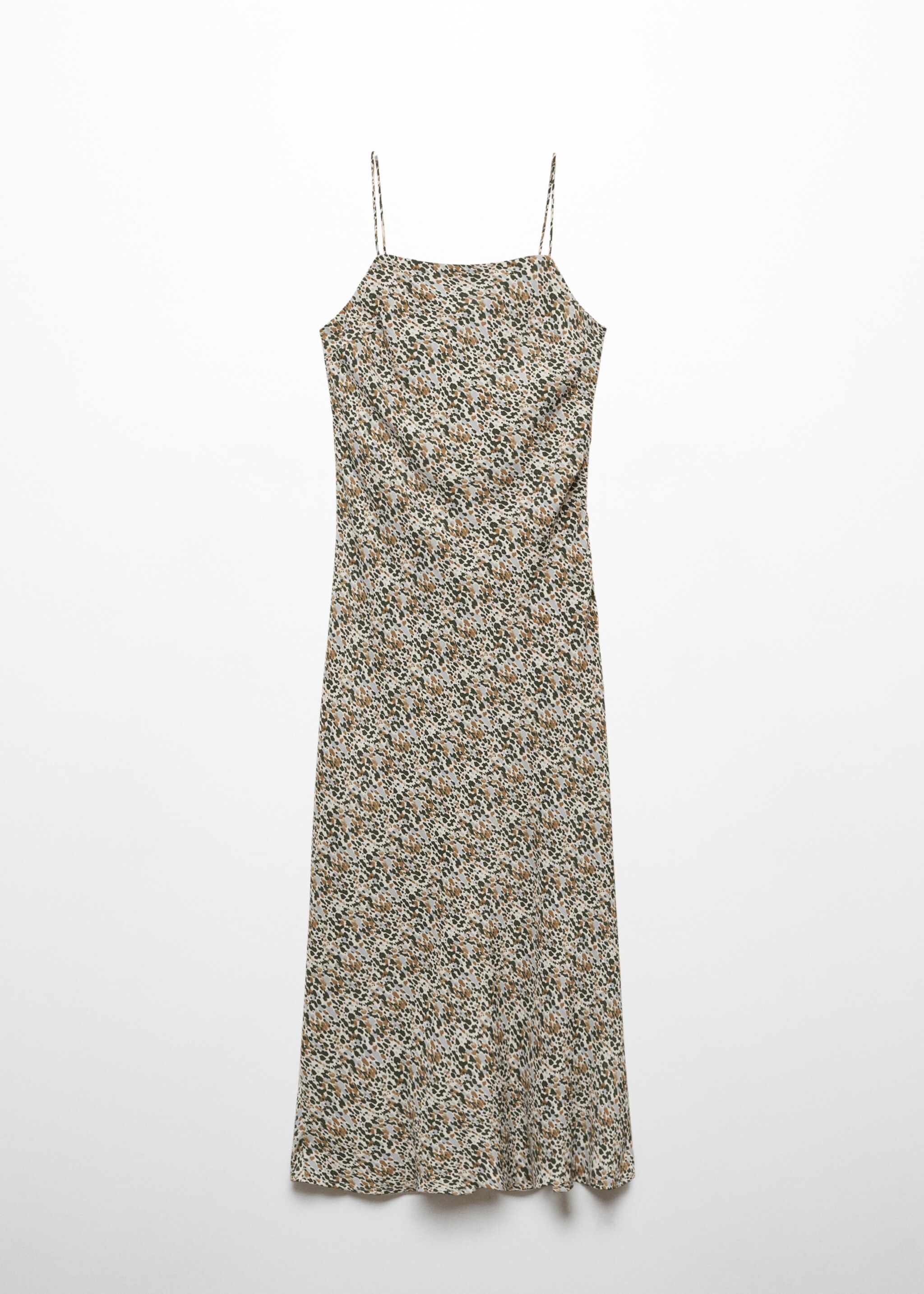 Rochie lungă imprimată - Articol fără model