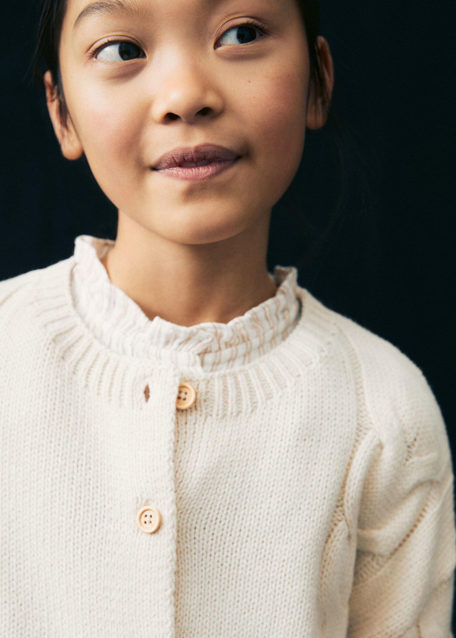 Cardigan mit Zopfmuster - Detail des Artikels 5