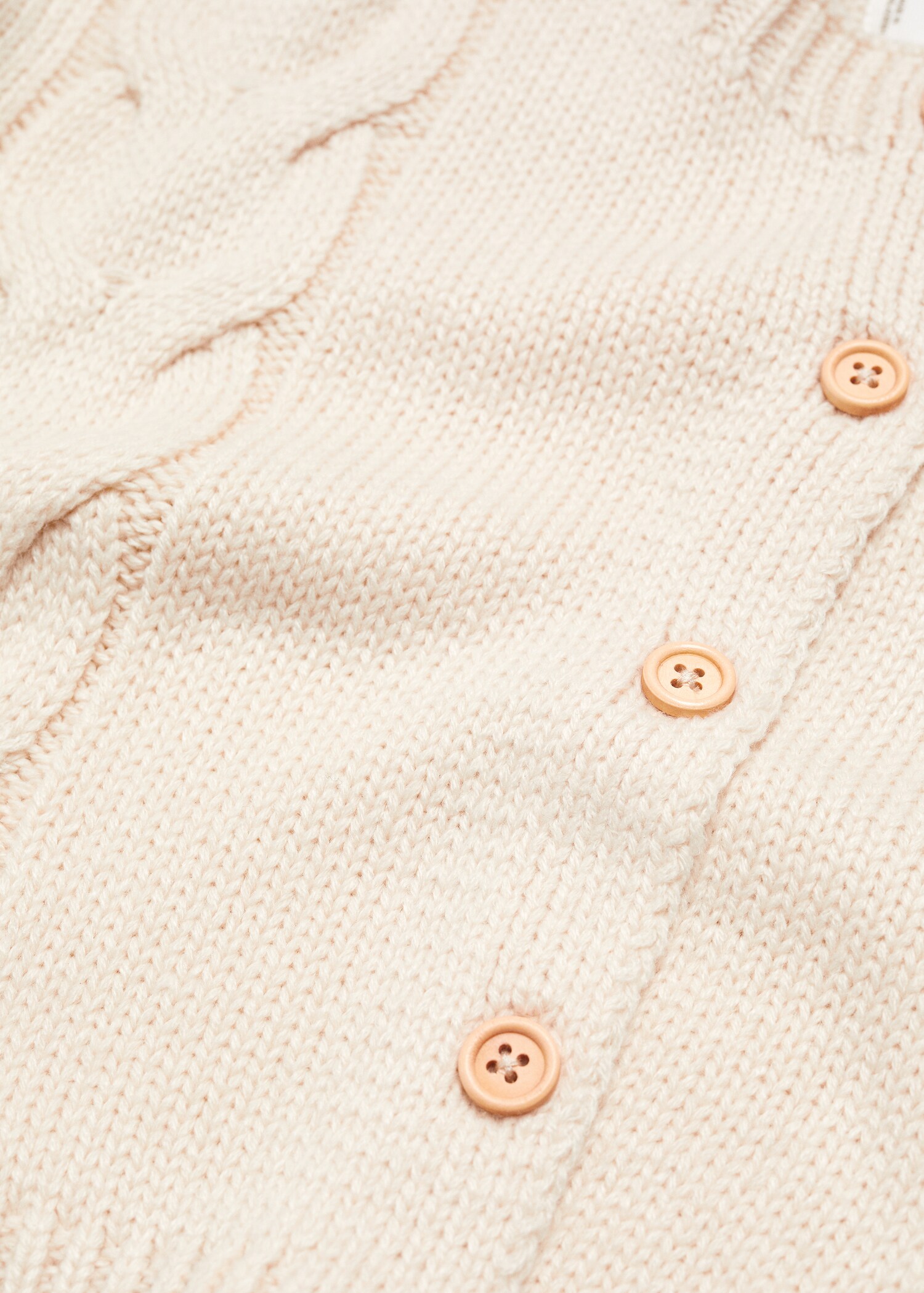 Cardigan mit Zopfmuster - Detail des Artikels 8