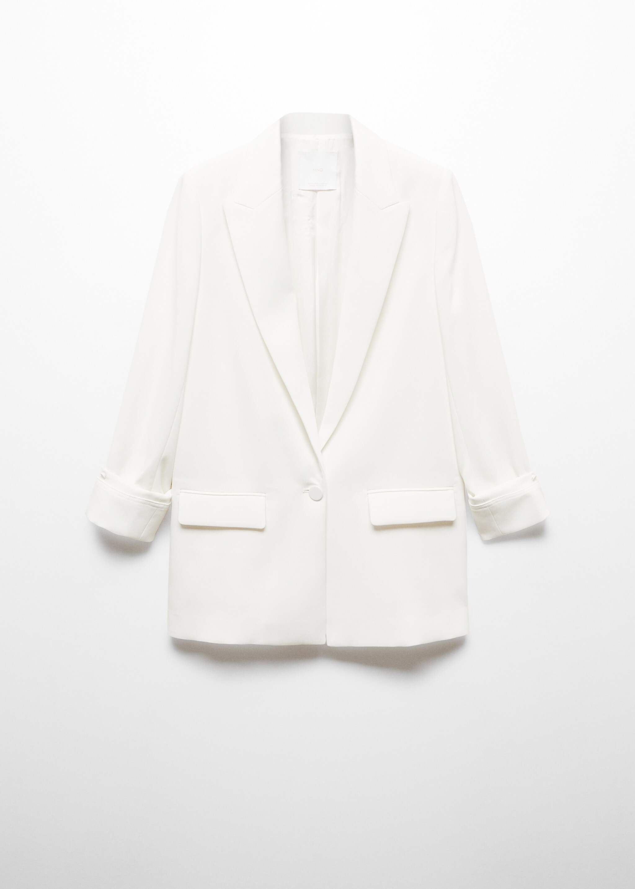 Tailored jacket with turn-down sleeves - Article without model