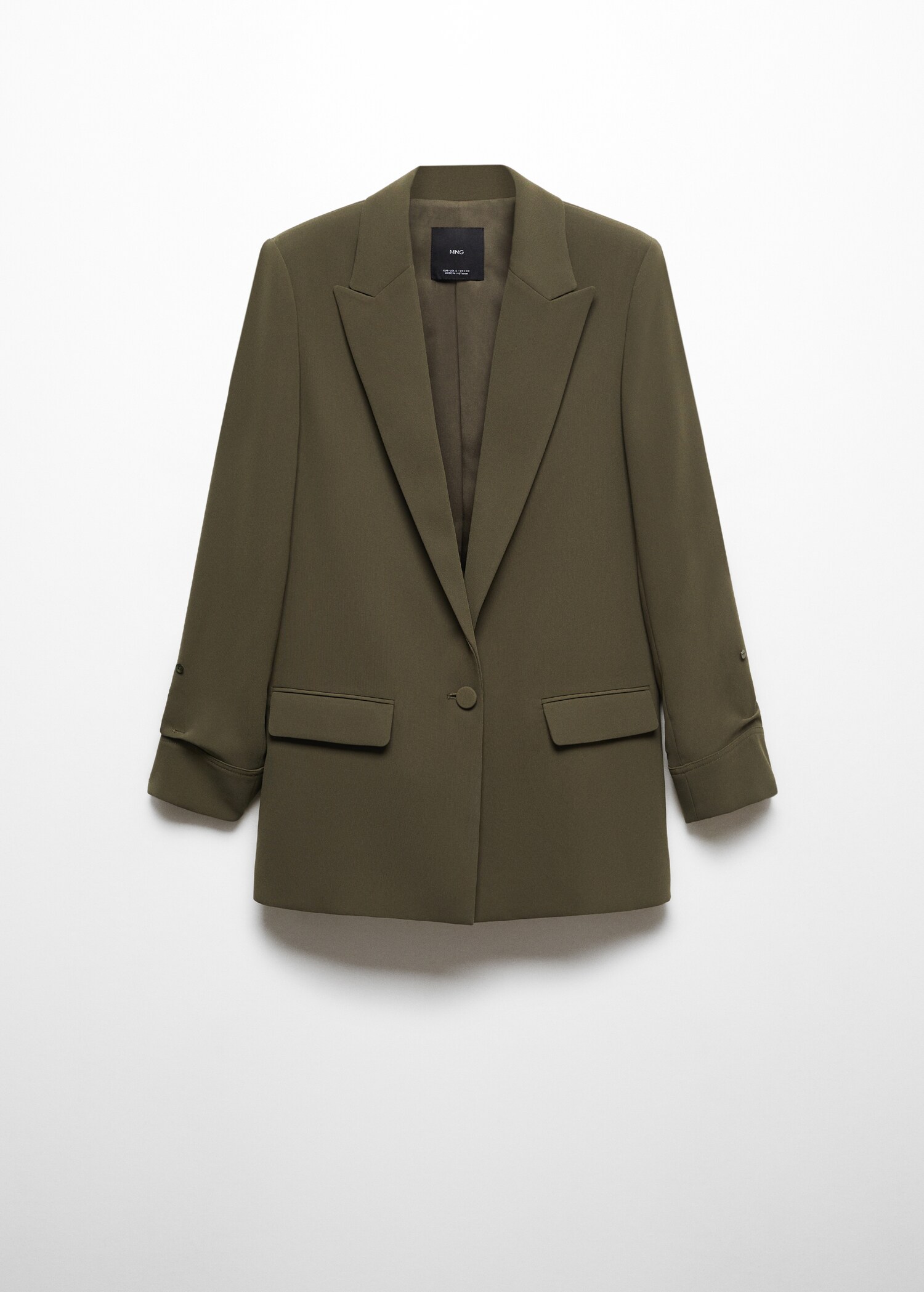 Tailored jacket with turn-down sleeves - Article without model