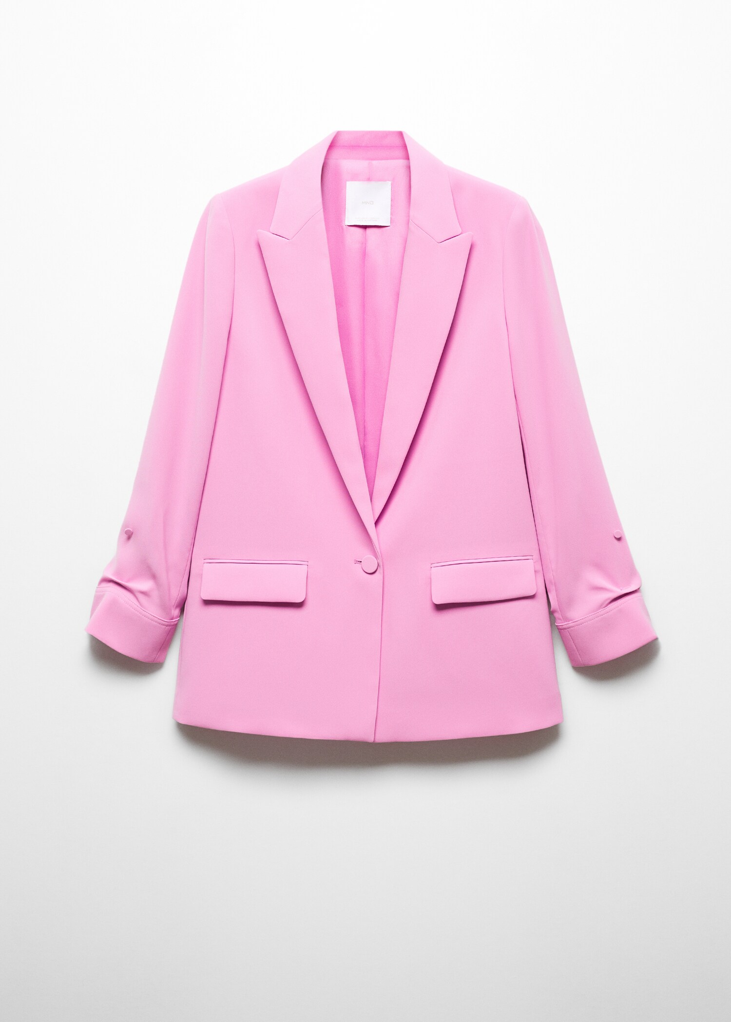 Tailored jacket with turn-down sleeves - Article without model