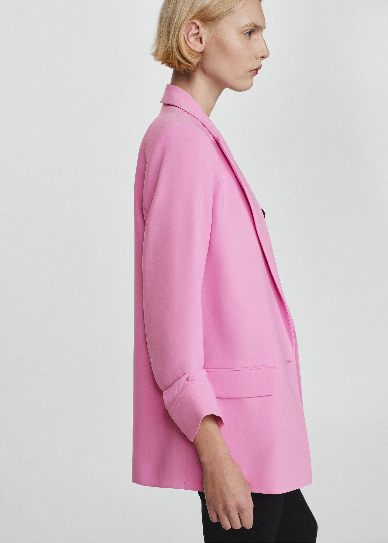 Tailored jacket with turn-down sleeves - Details of the article 2