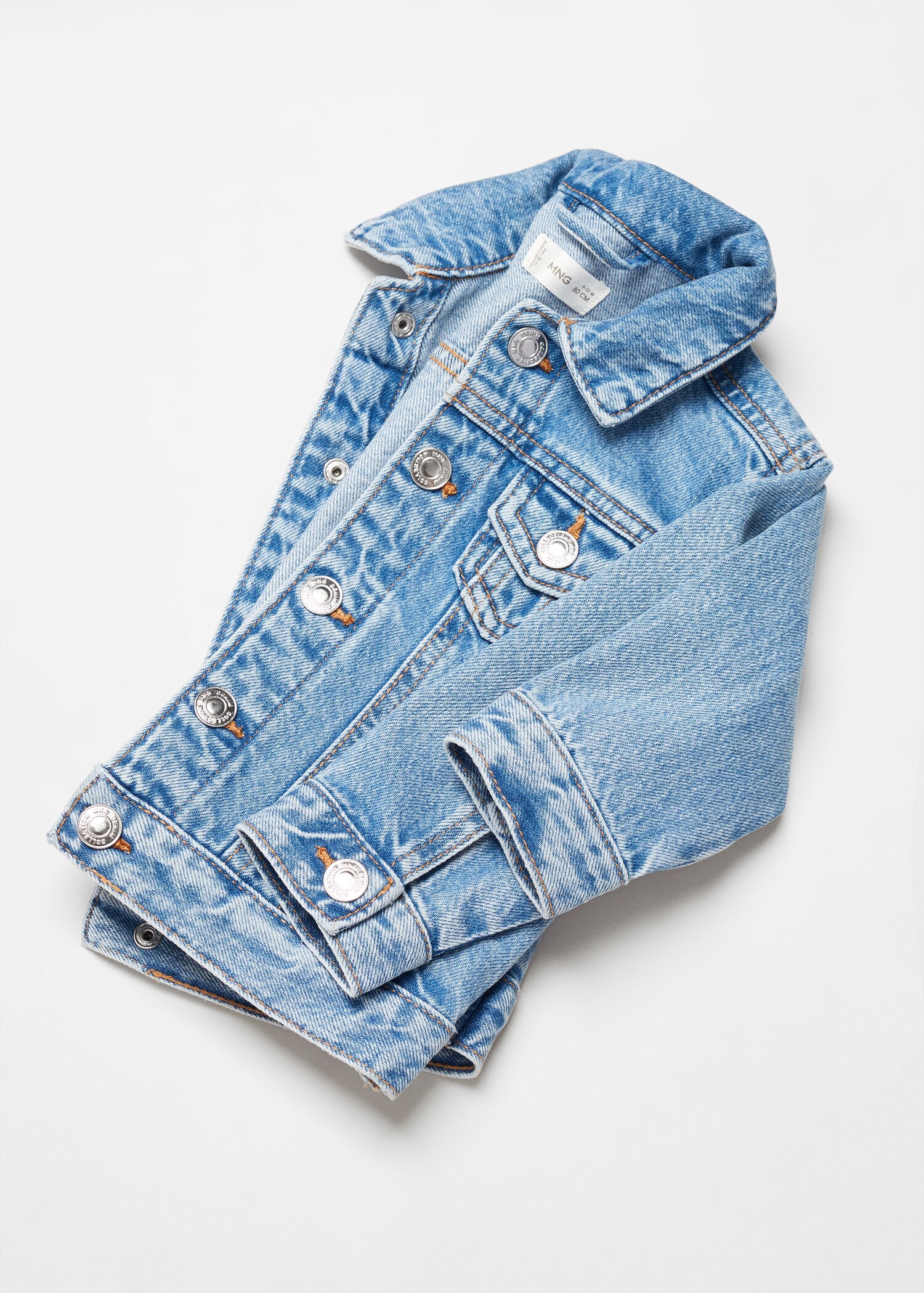 Τζάκετ denim βαμβάκι - Λεπτομέρεια του προϊόντος 0