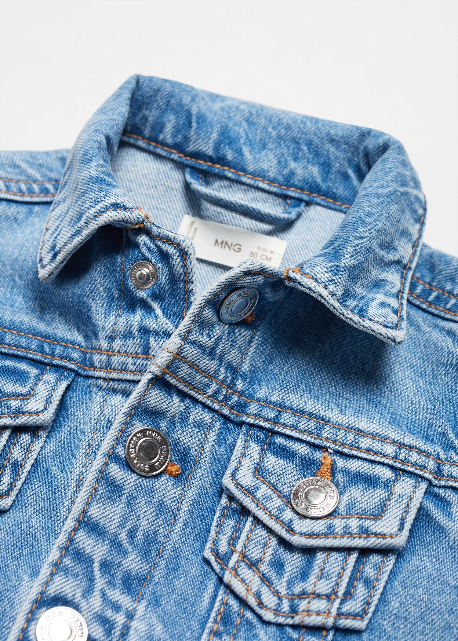 Τζάκετ denim βαμβάκι - Λεπτομέρεια του προϊόντος 8