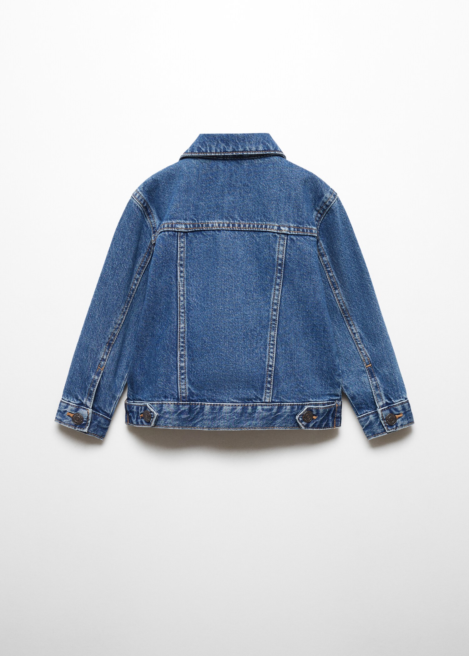 Jeansjacke aus Baumwolle - Rückseite des Artikels