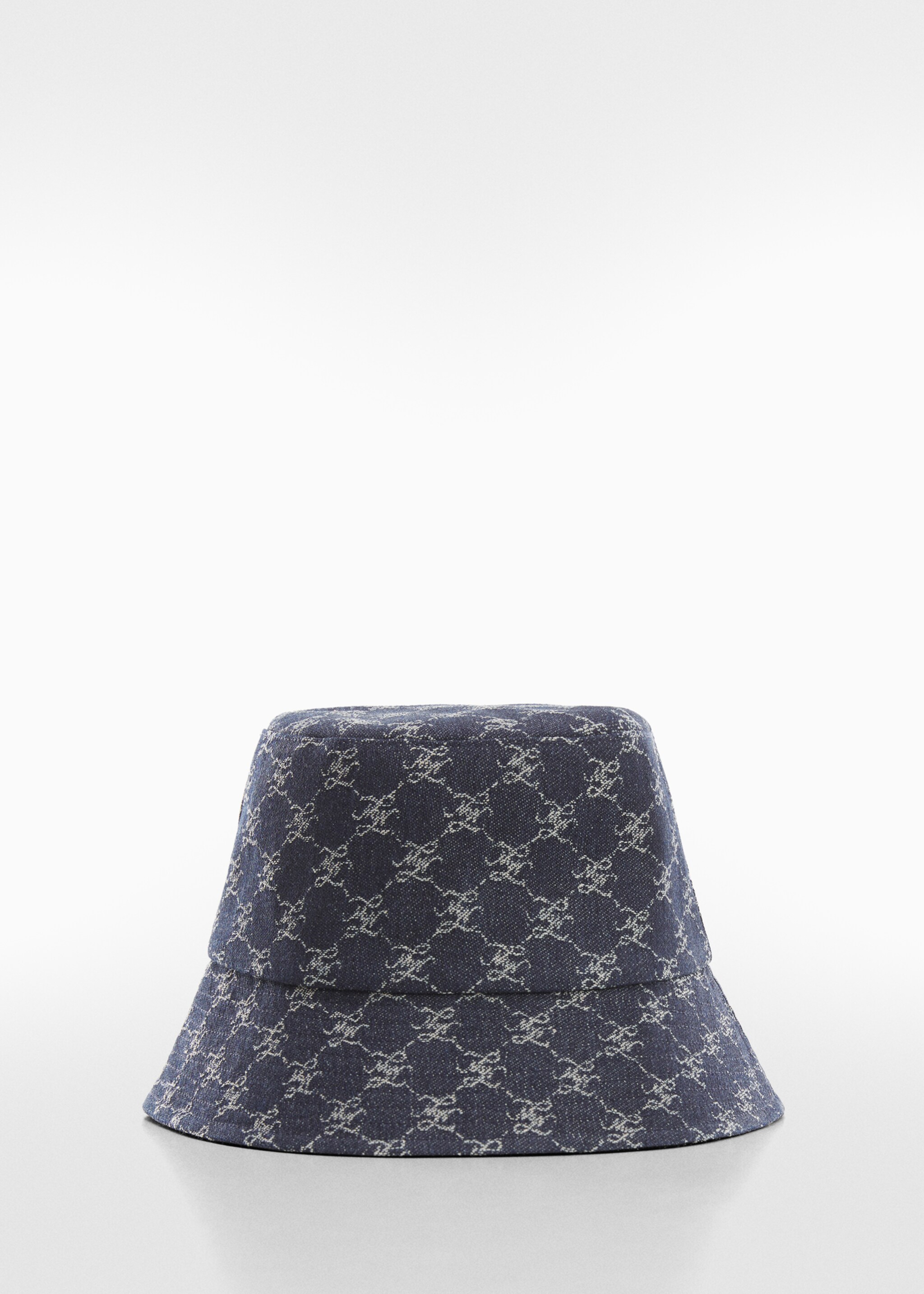 Denim bucket hat - Article without model, Dark Blue. Ref: 67093270-00.