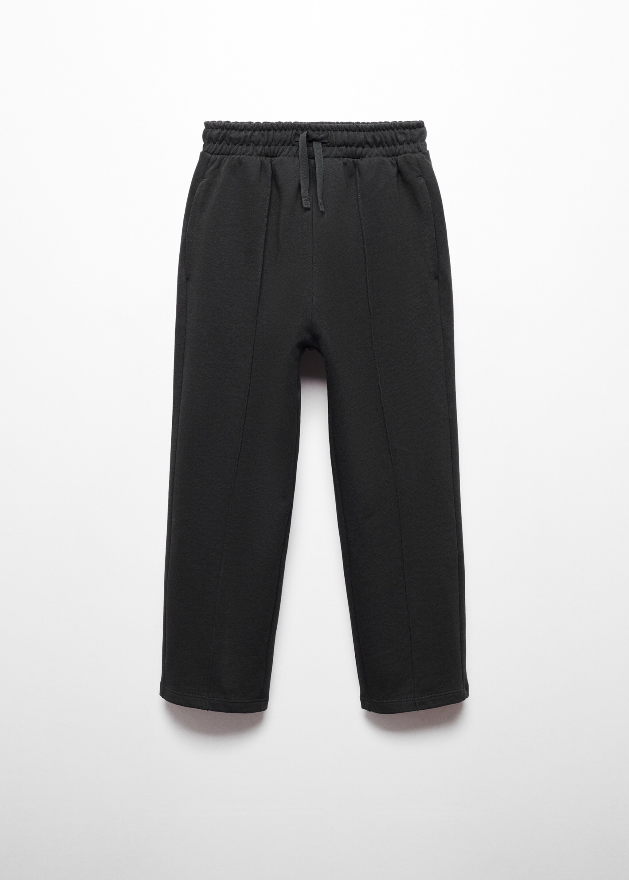 Elastic waist cotton trousers - Article without model