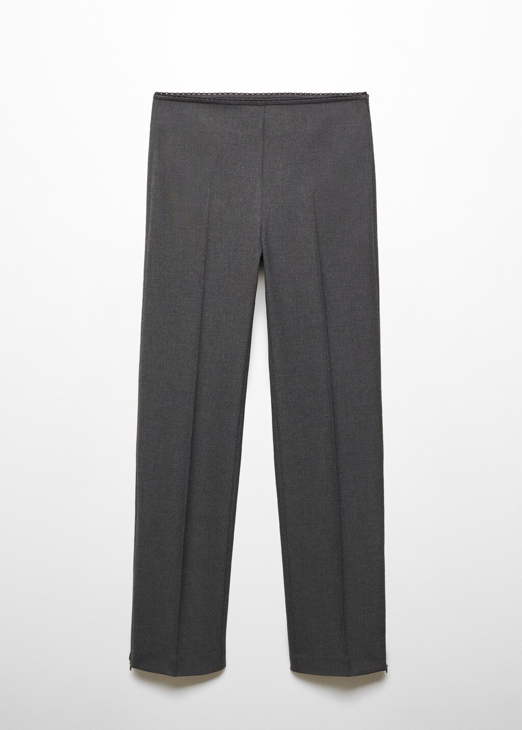 Wide leg pleated pants - Women | MANGO OUTLET USA