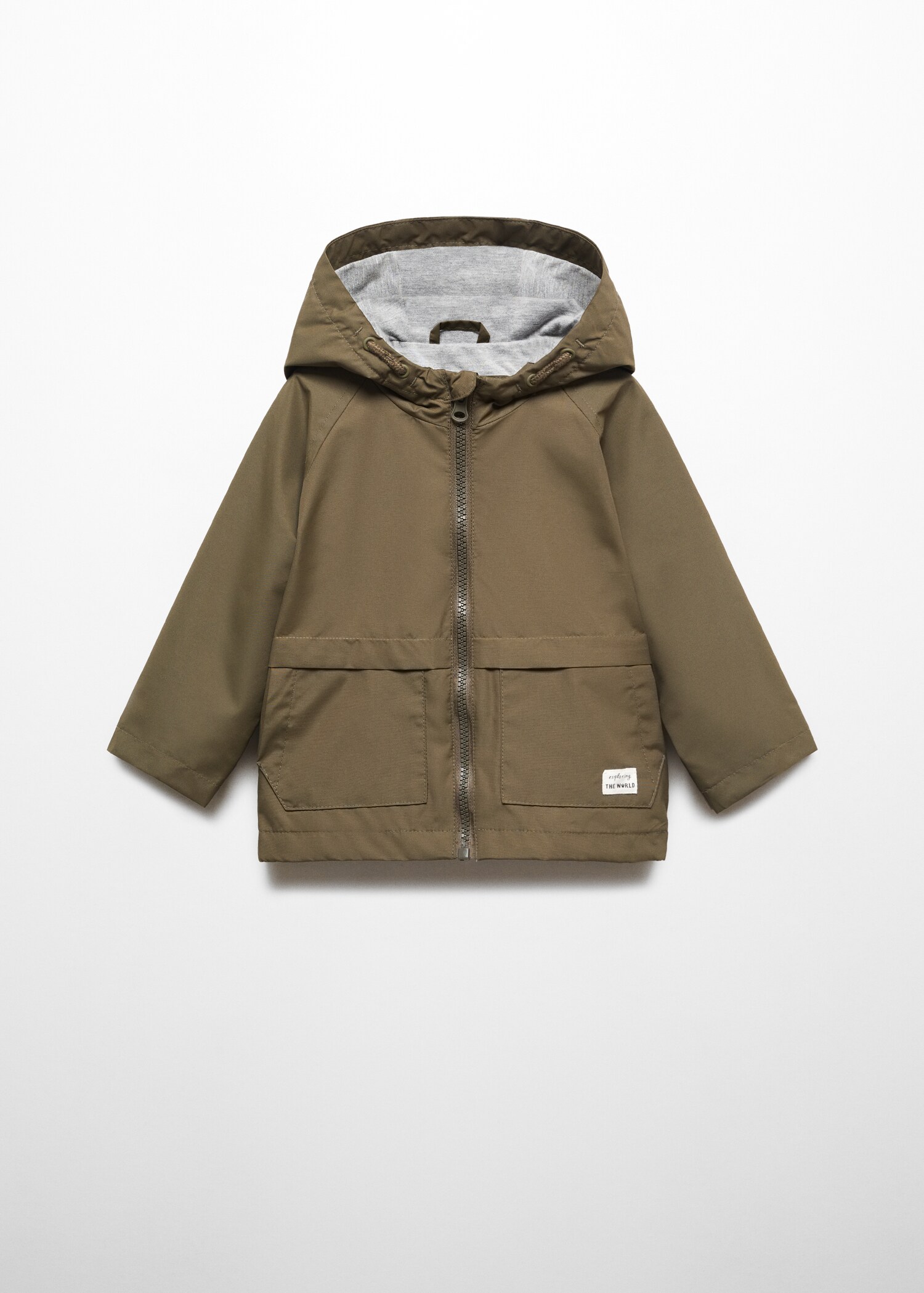 Parka s kapucí - Zboží bez modelu