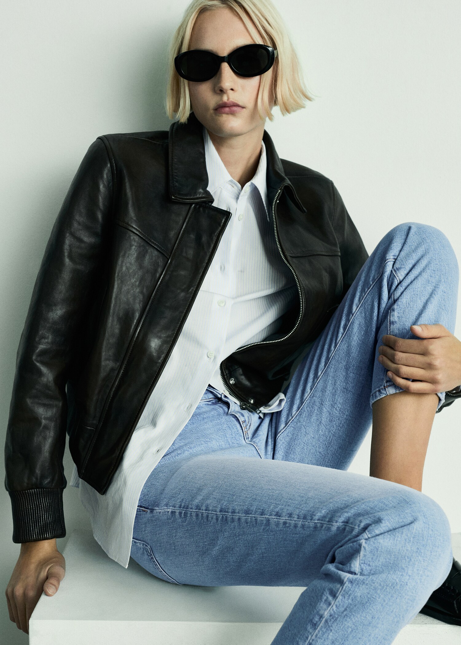 Claudia slim-fit cropped jeans - Details of the article 1