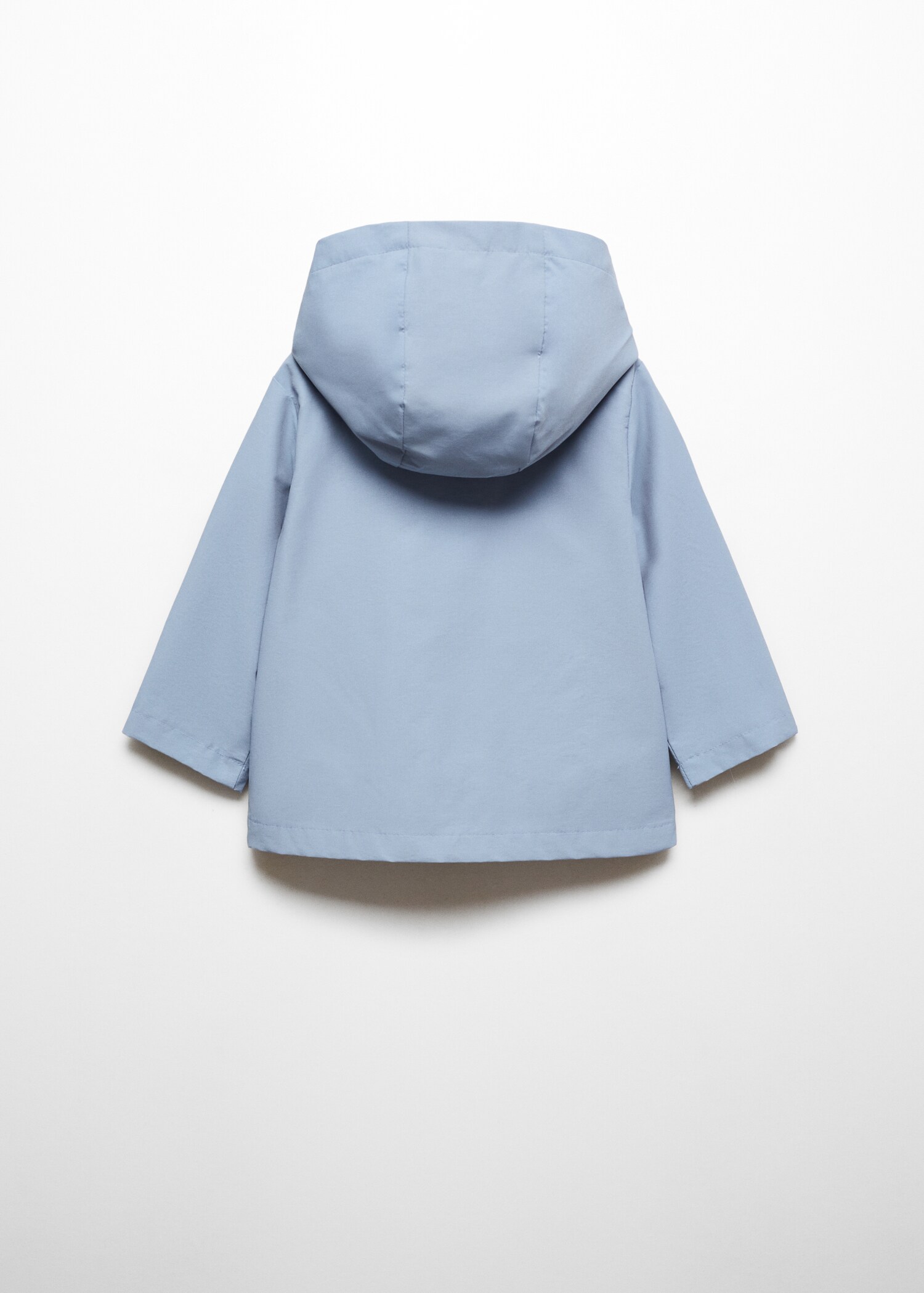 Buttoned cotton jacket - Reverse of the article