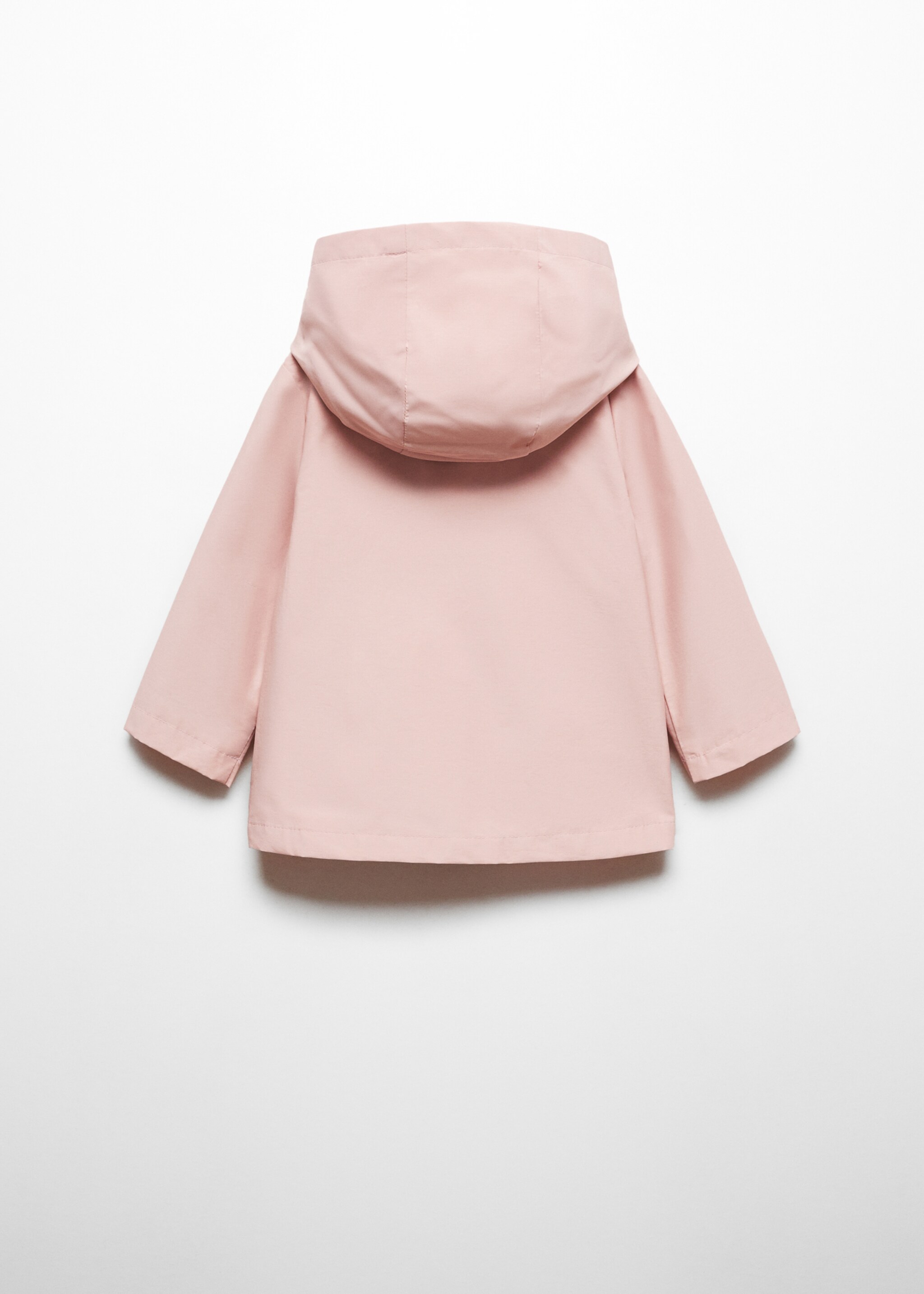 Buttoned cotton jacket - Reverse of the article