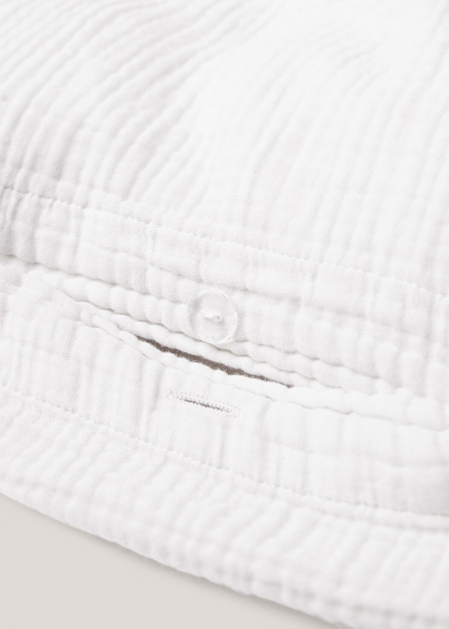 Cotton gauze duvet cover queen bed - Details of the article 1