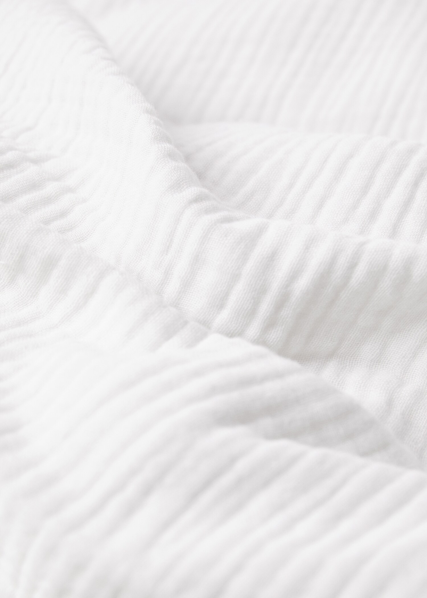 Cotton gauze duvet cover queen bed - Details of the article 2