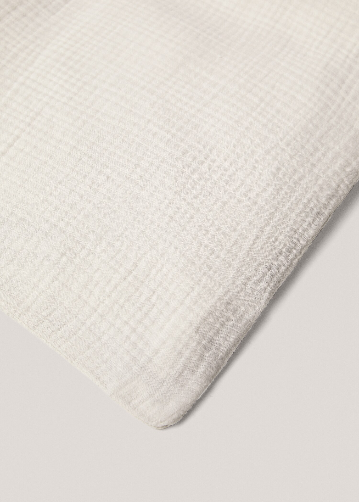 Cotton gauze duvet cover queen bed - Details of the article 3