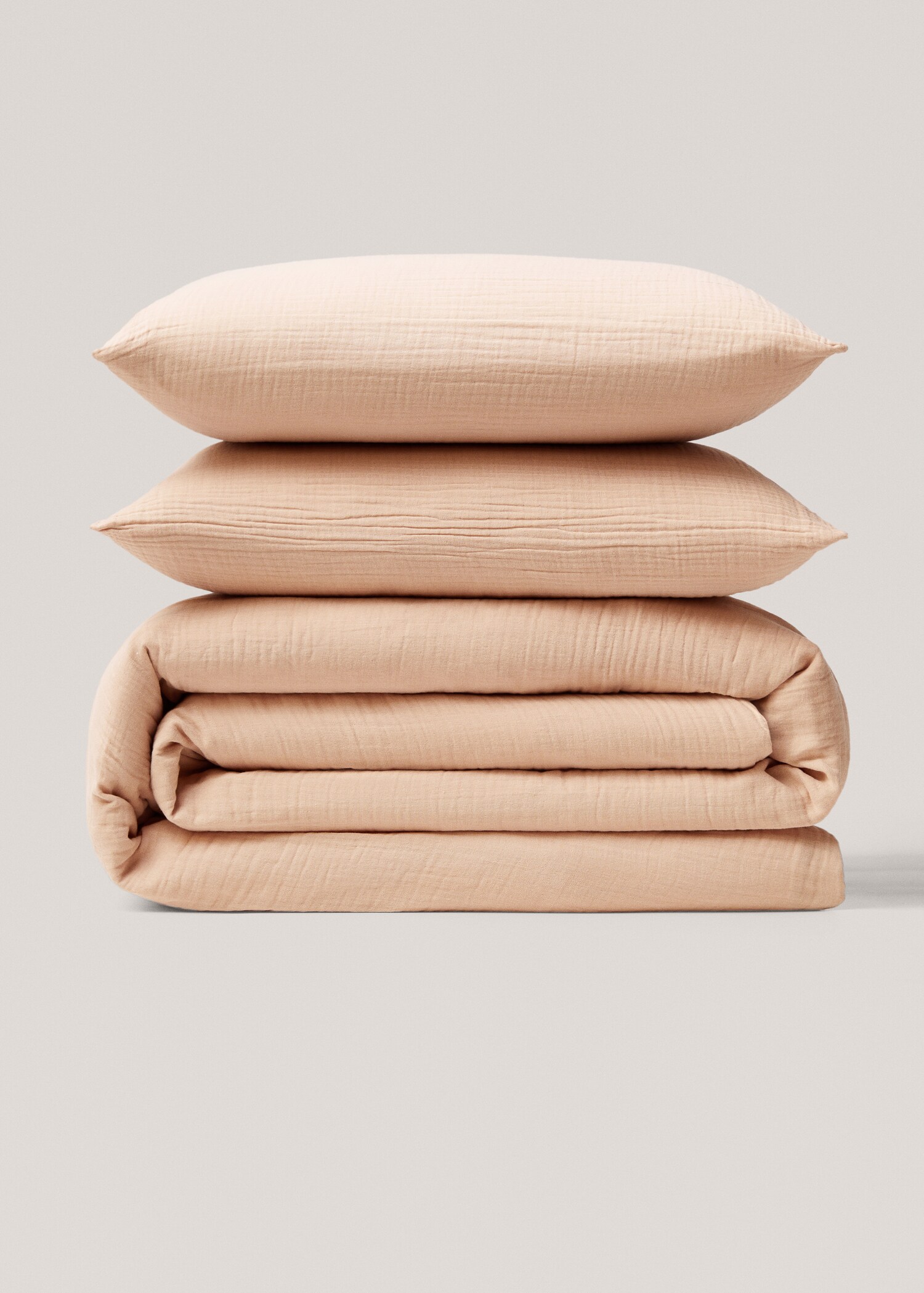 Cotton gauze duvet cover queen bed - Article without model
