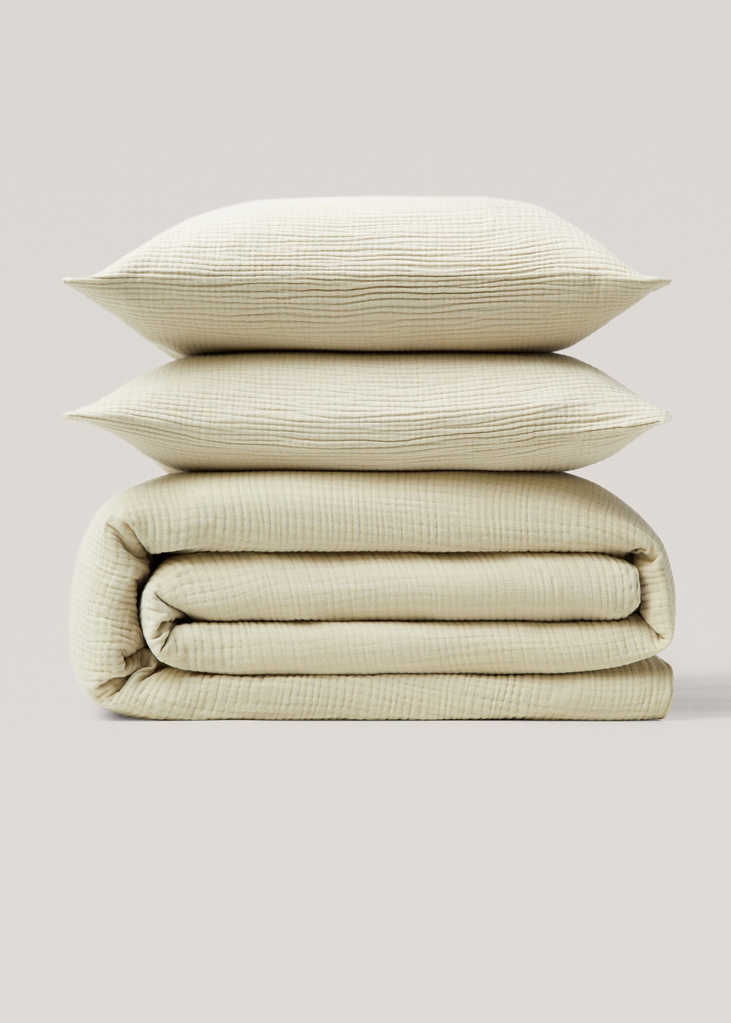 Cotton gauze duvet cover queen bed - Article without model