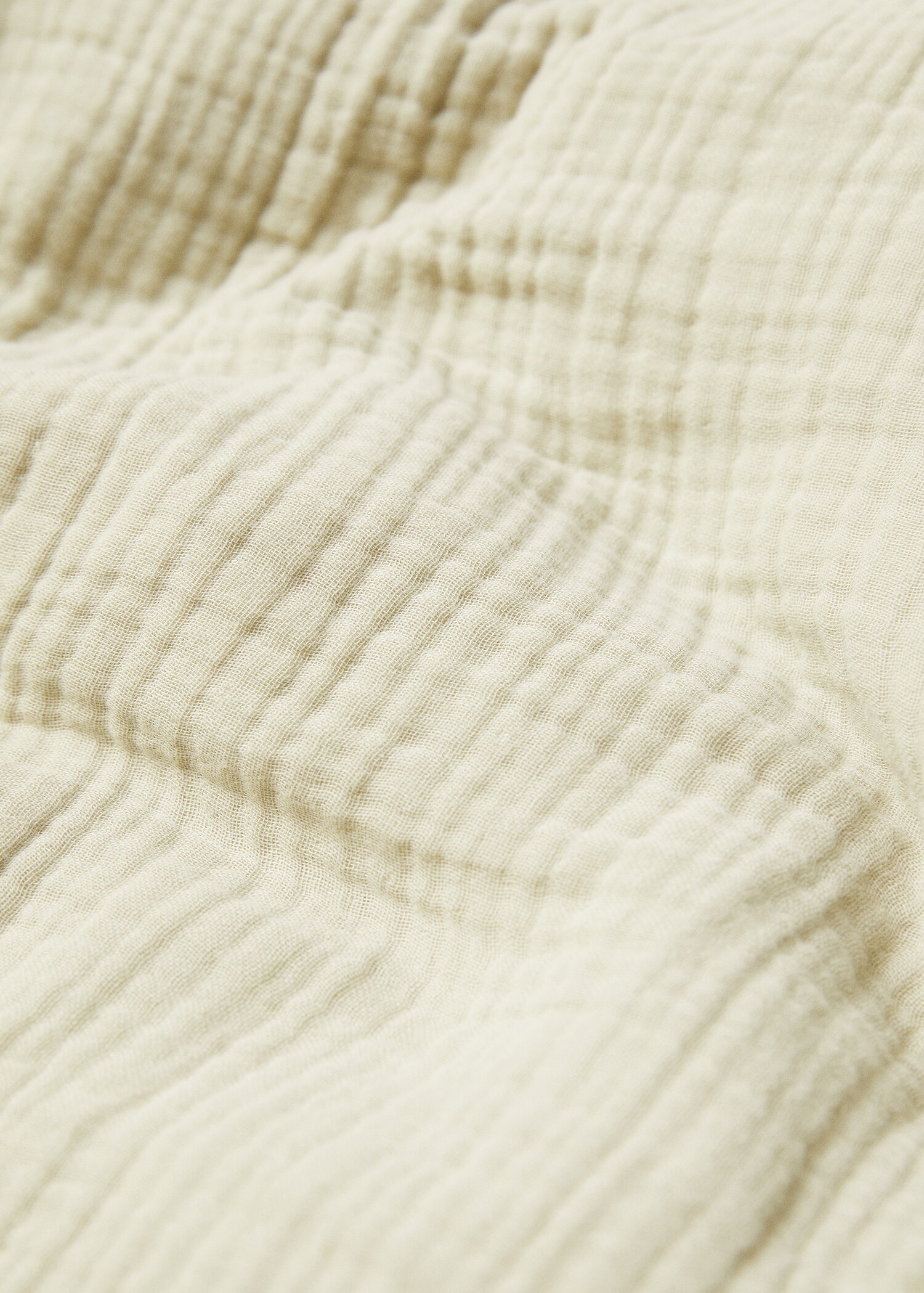 Cotton gauze duvet cover queen bed - Details of the article 2
