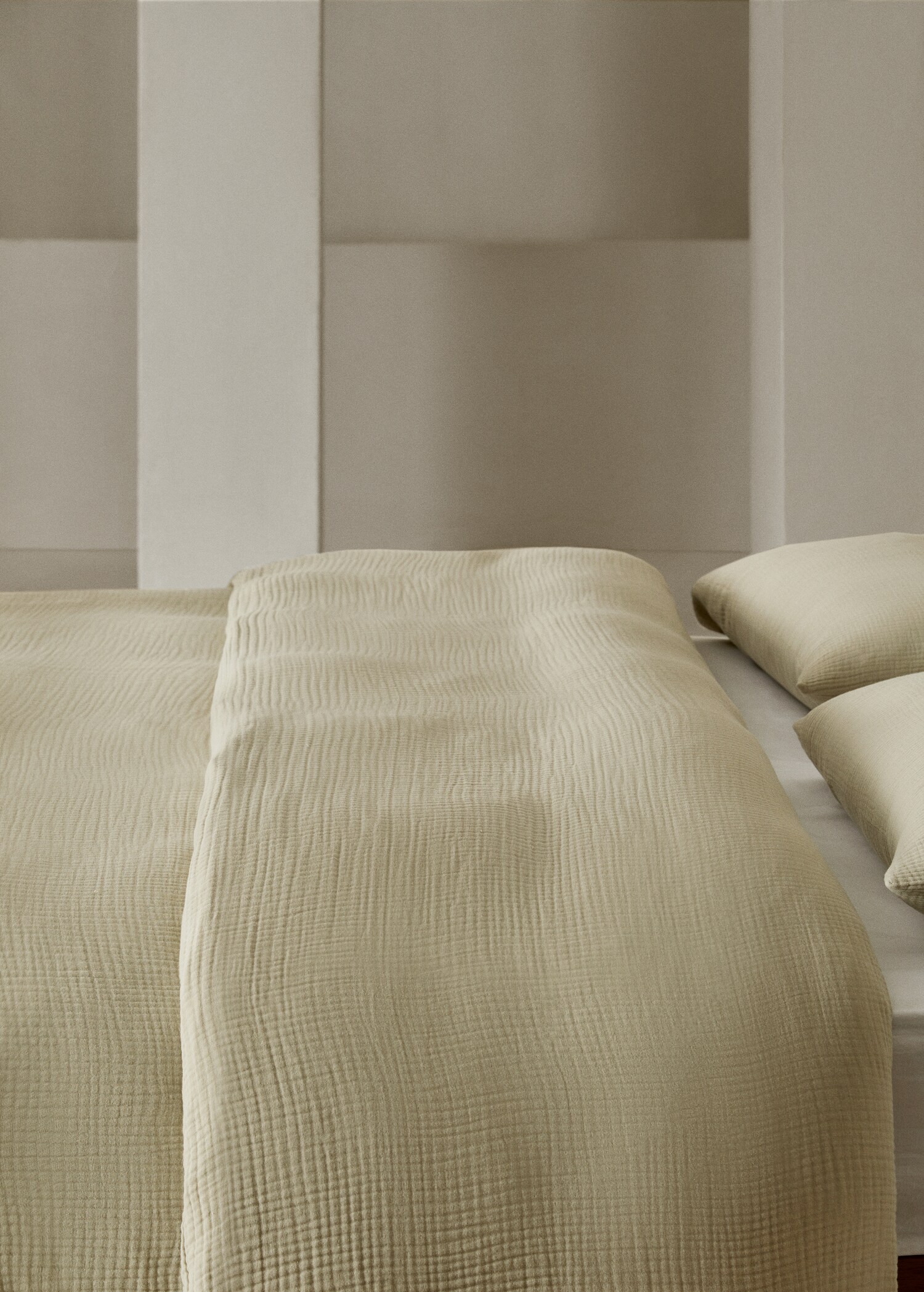 Cotton gauze duvet cover queen bed - Details of the article 7