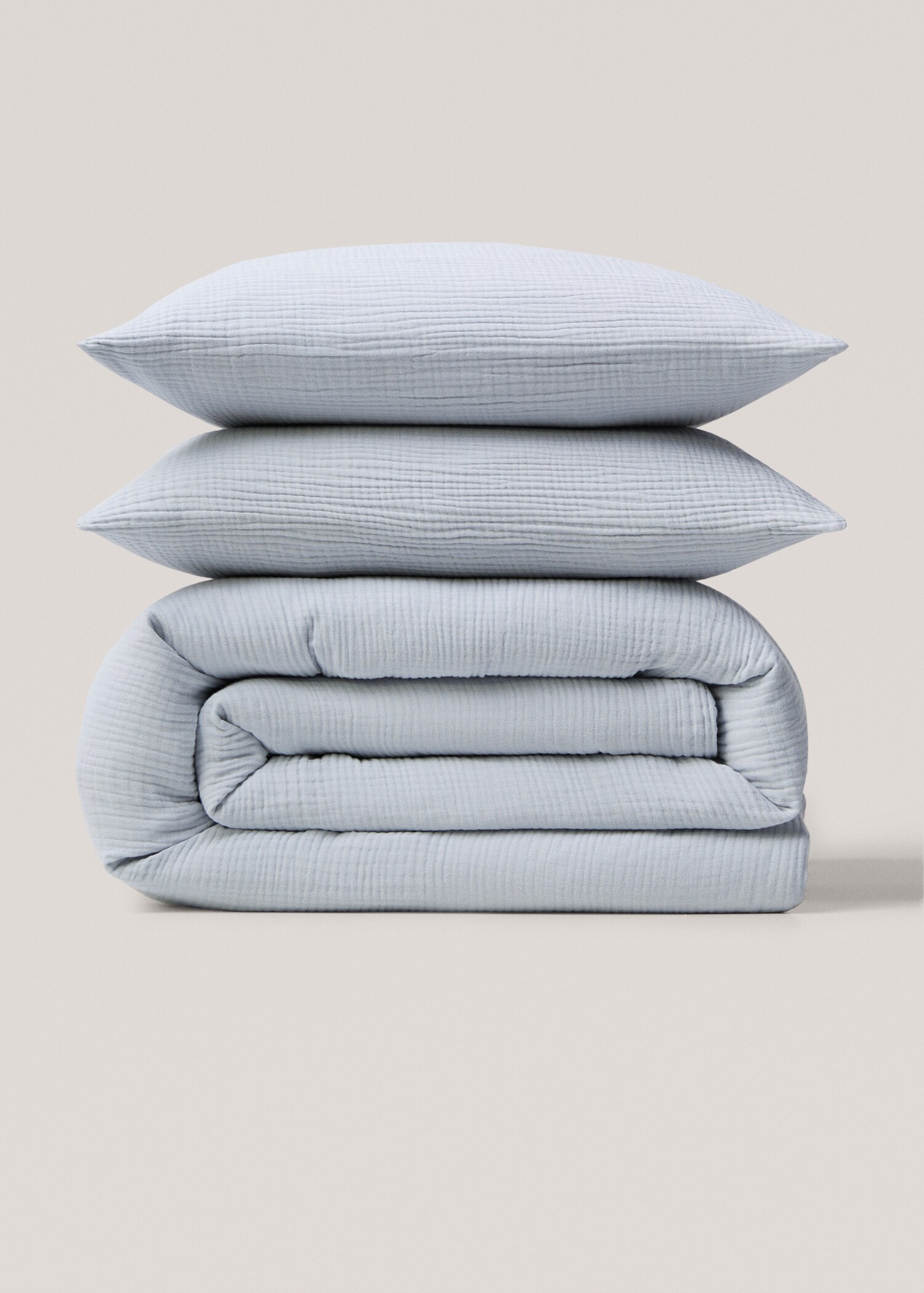 Cotton gauze duvet cover queen bed - Article without model