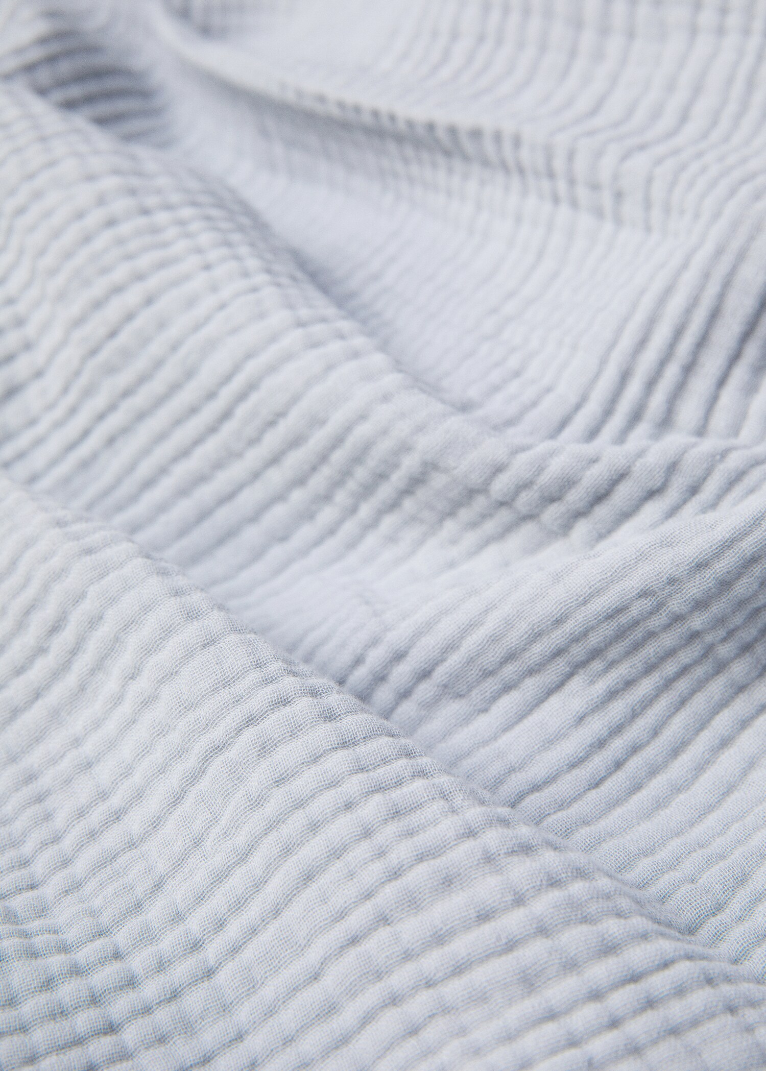 Cotton gauze duvet cover queen bed - Details of the article 2