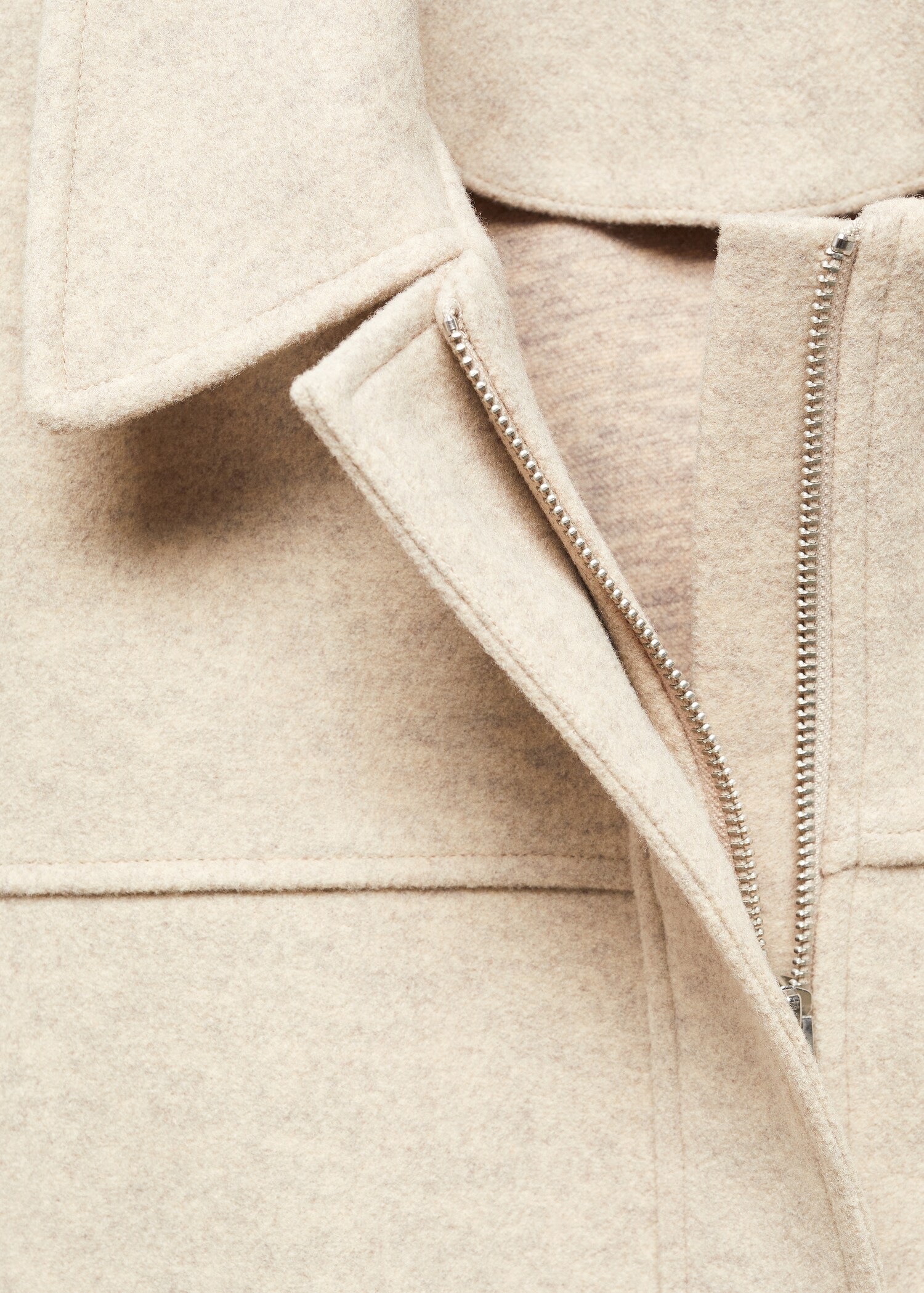 Zip-Jacke mit Ziernähten - Detail des Artikels 8