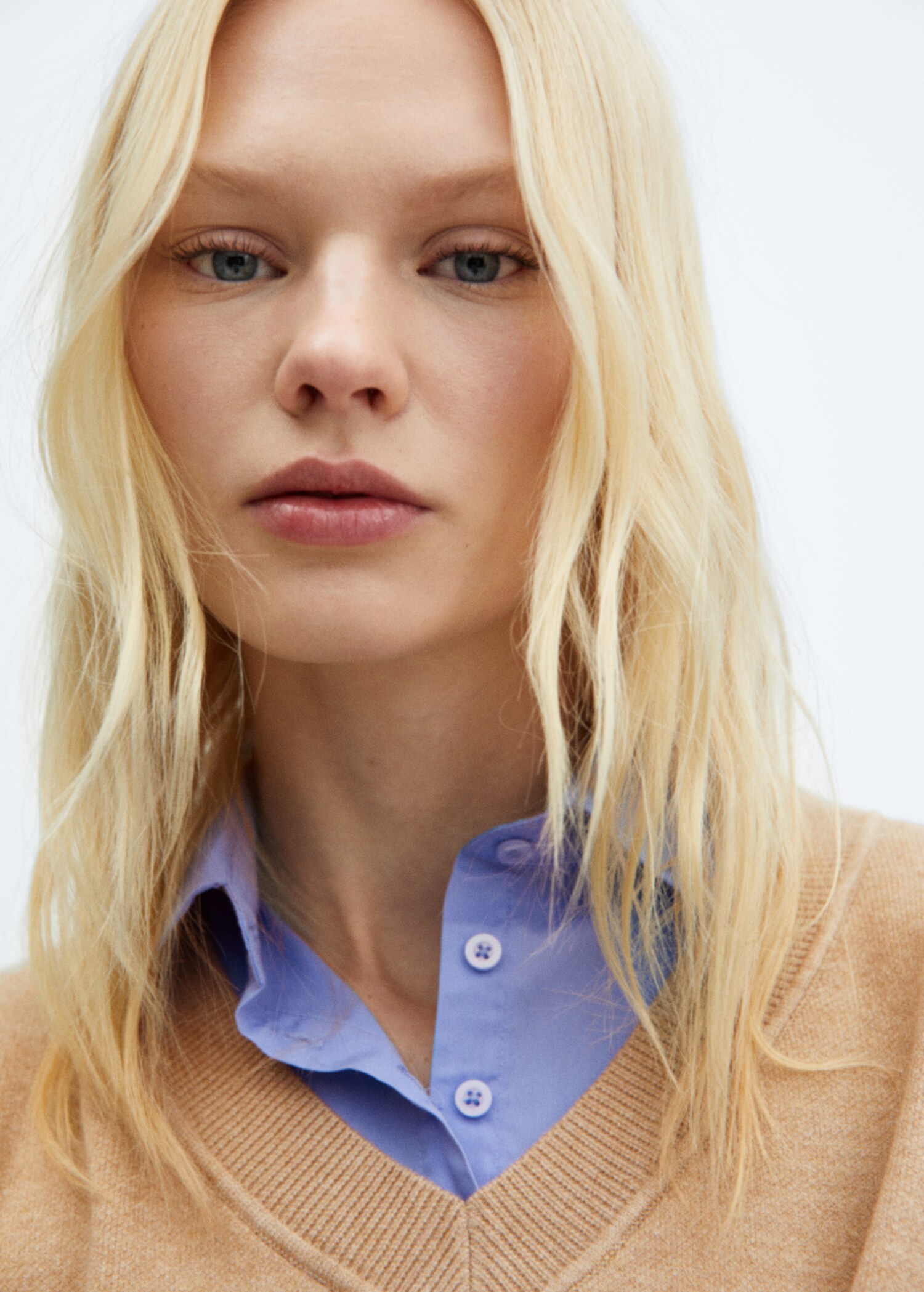 Pull-over chemise combiné - Détail de l'article 1