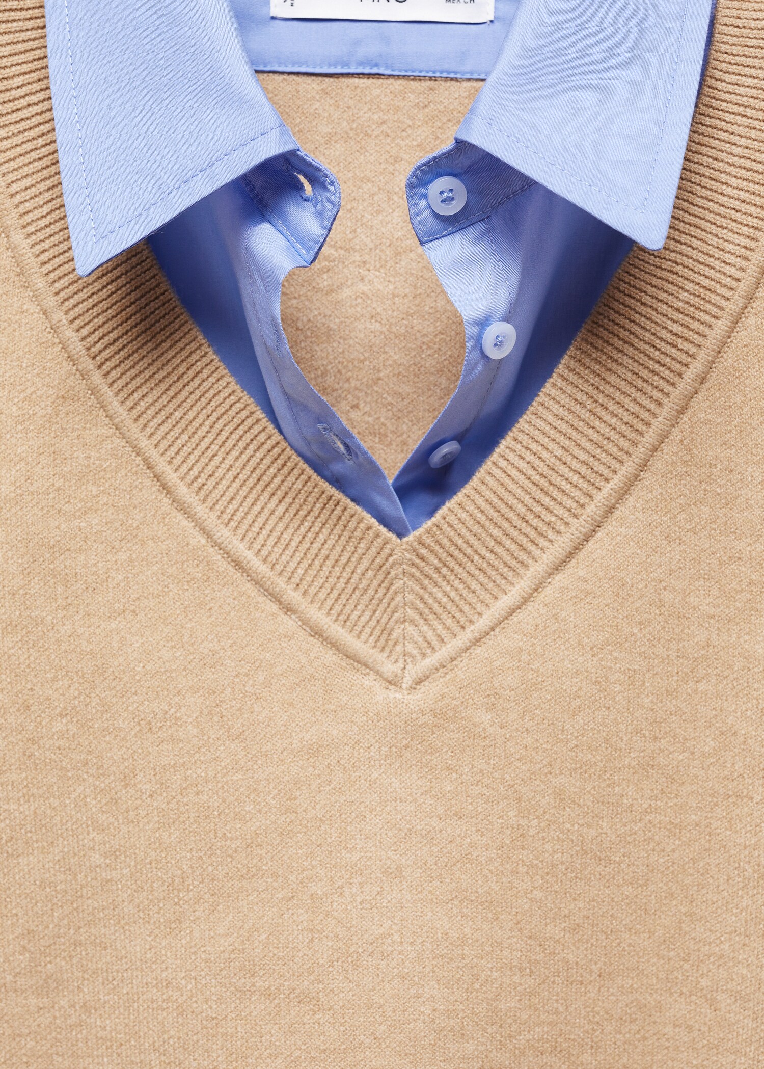 Pull-over chemise combiné - Détail de l'article 8