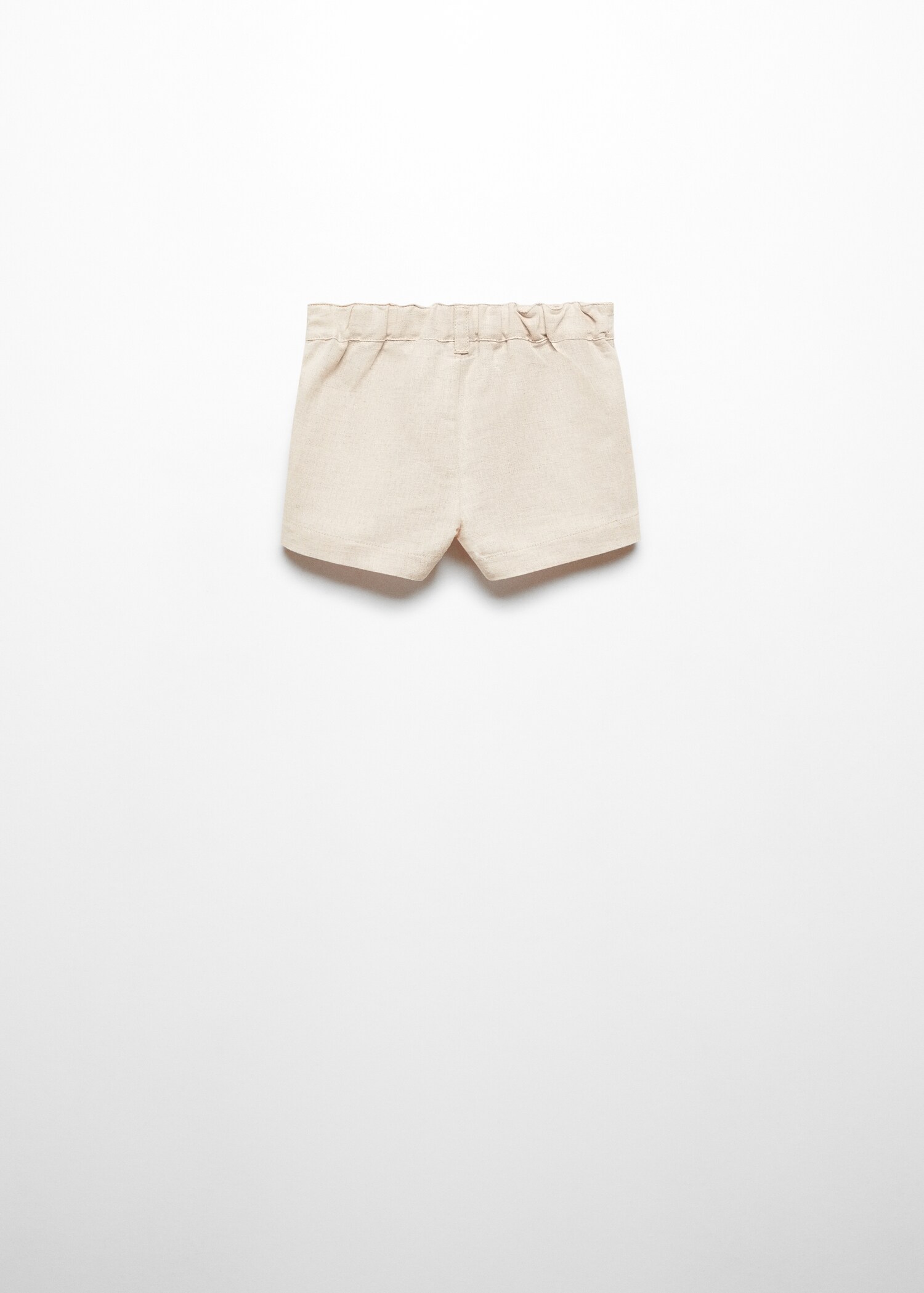 Bermudas lino - Reverso del artículo