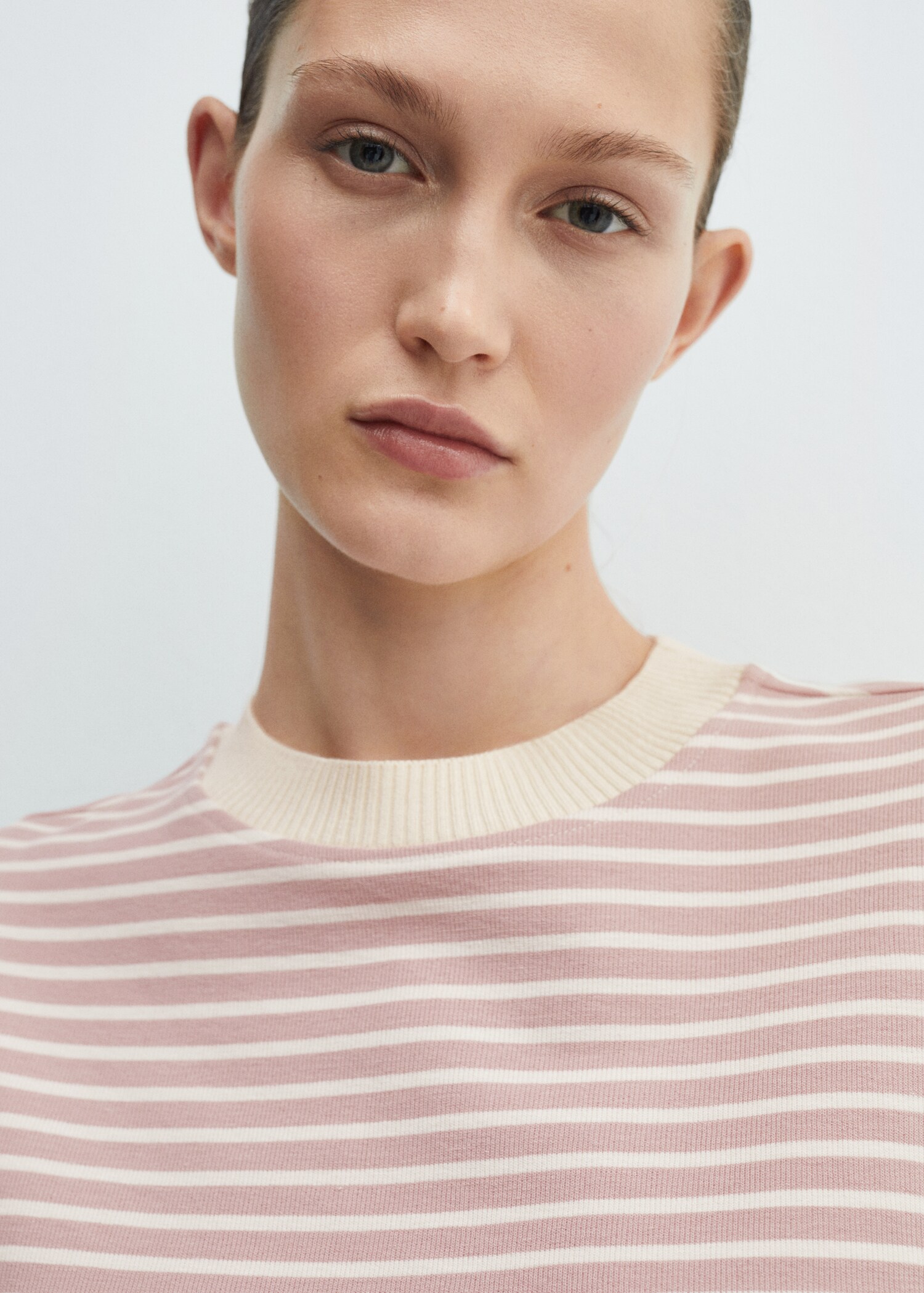 Gestreiftes Strick-Sweatshirt - Detail des Artikels 1