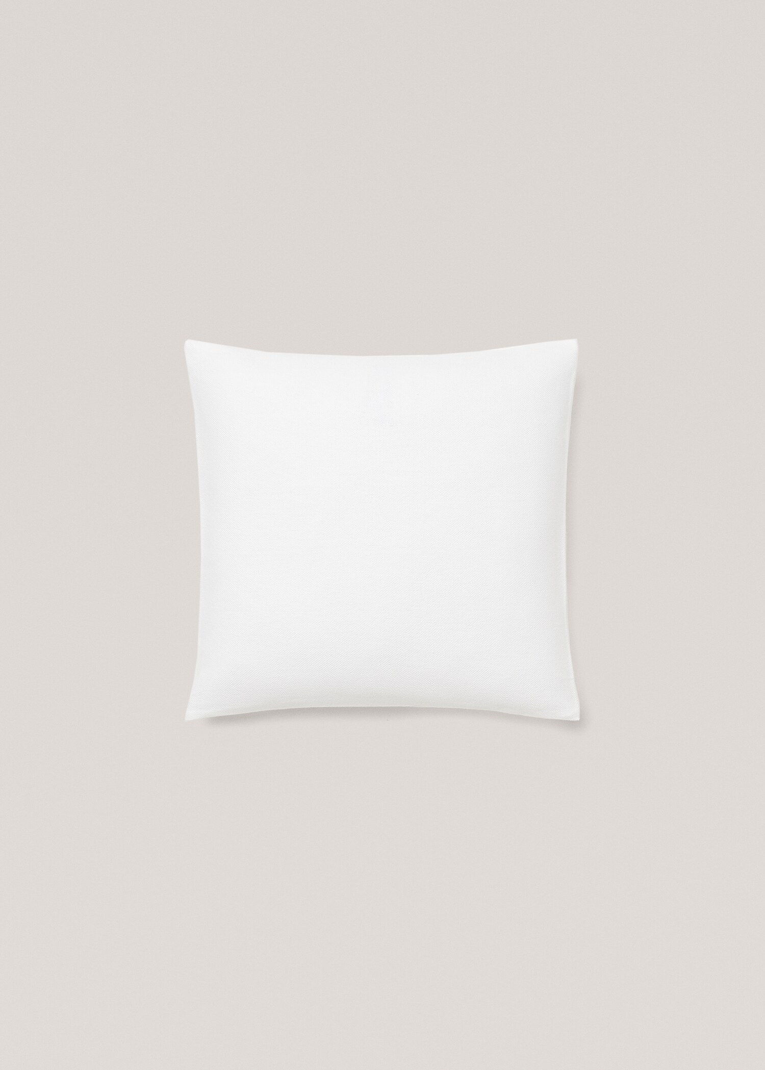 Textured cotton cushion case 45x45cm - Article without model