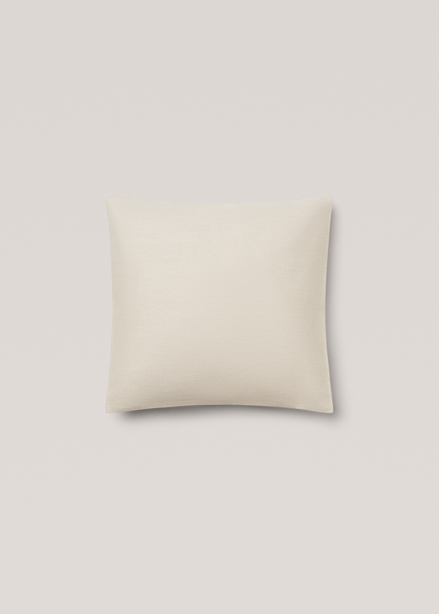 Textured cotton cushion case 45x45cm - Article without model