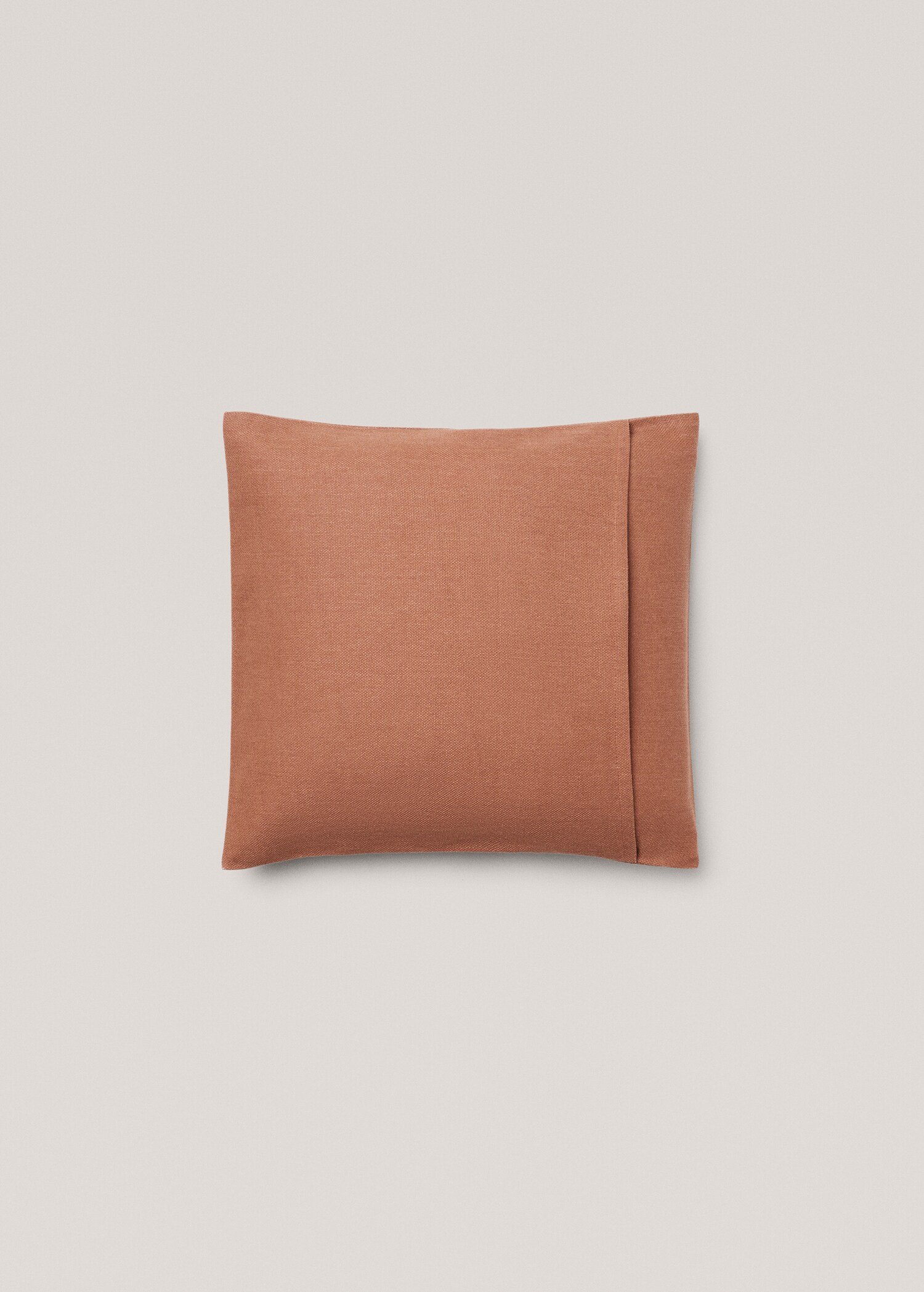 Textured cotton cushion case 45x45cm - Details of the article 1