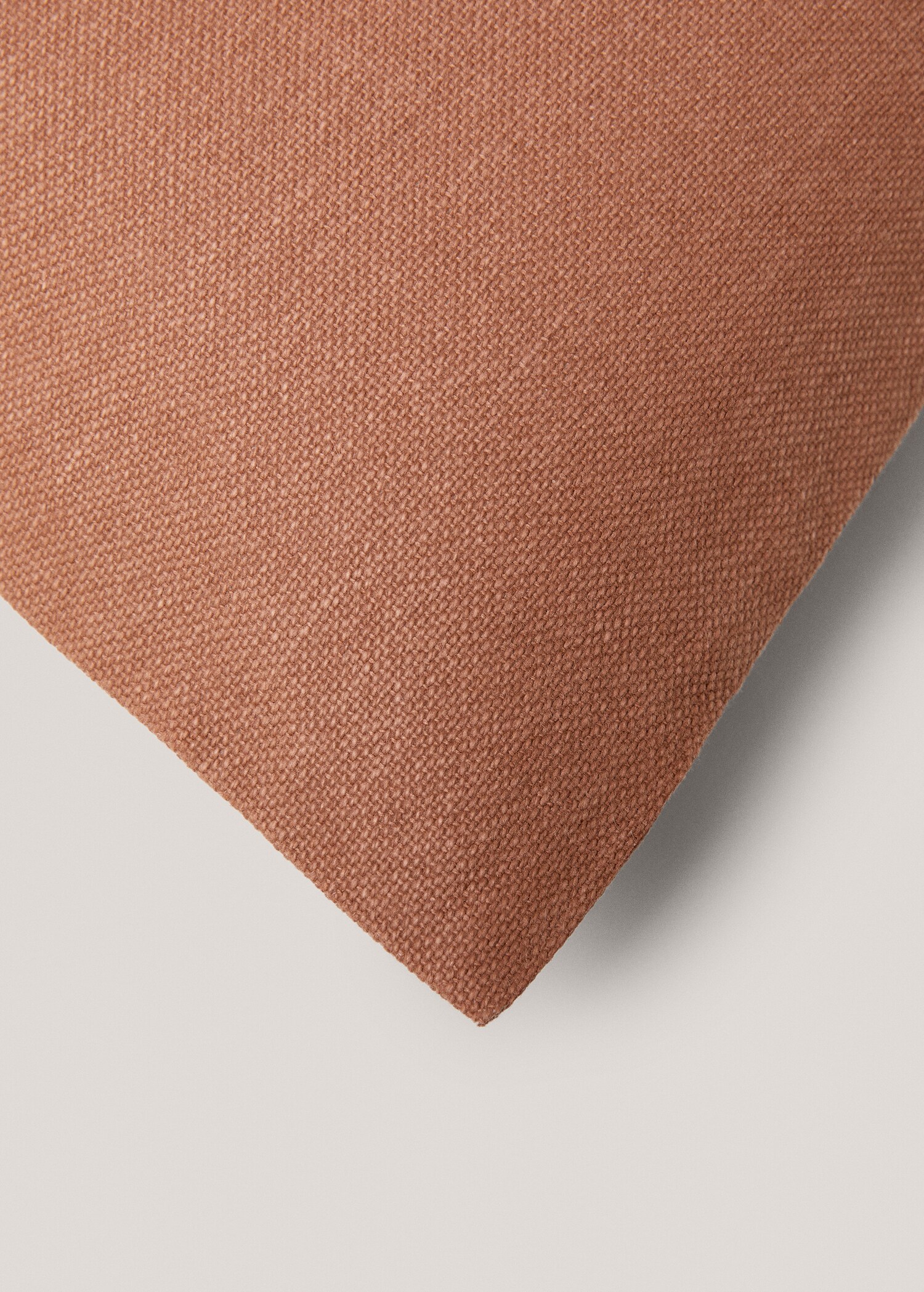 Textured cotton cushion case 45x45cm - Details of the article 3