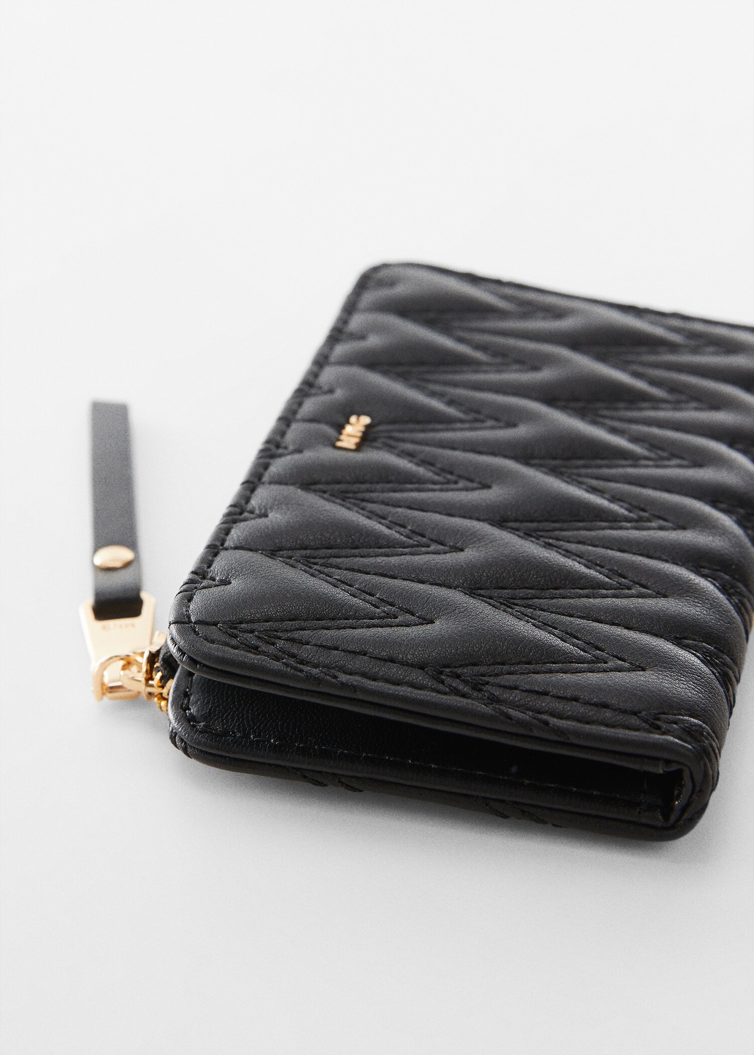 Padded logo wallet - Medium plane