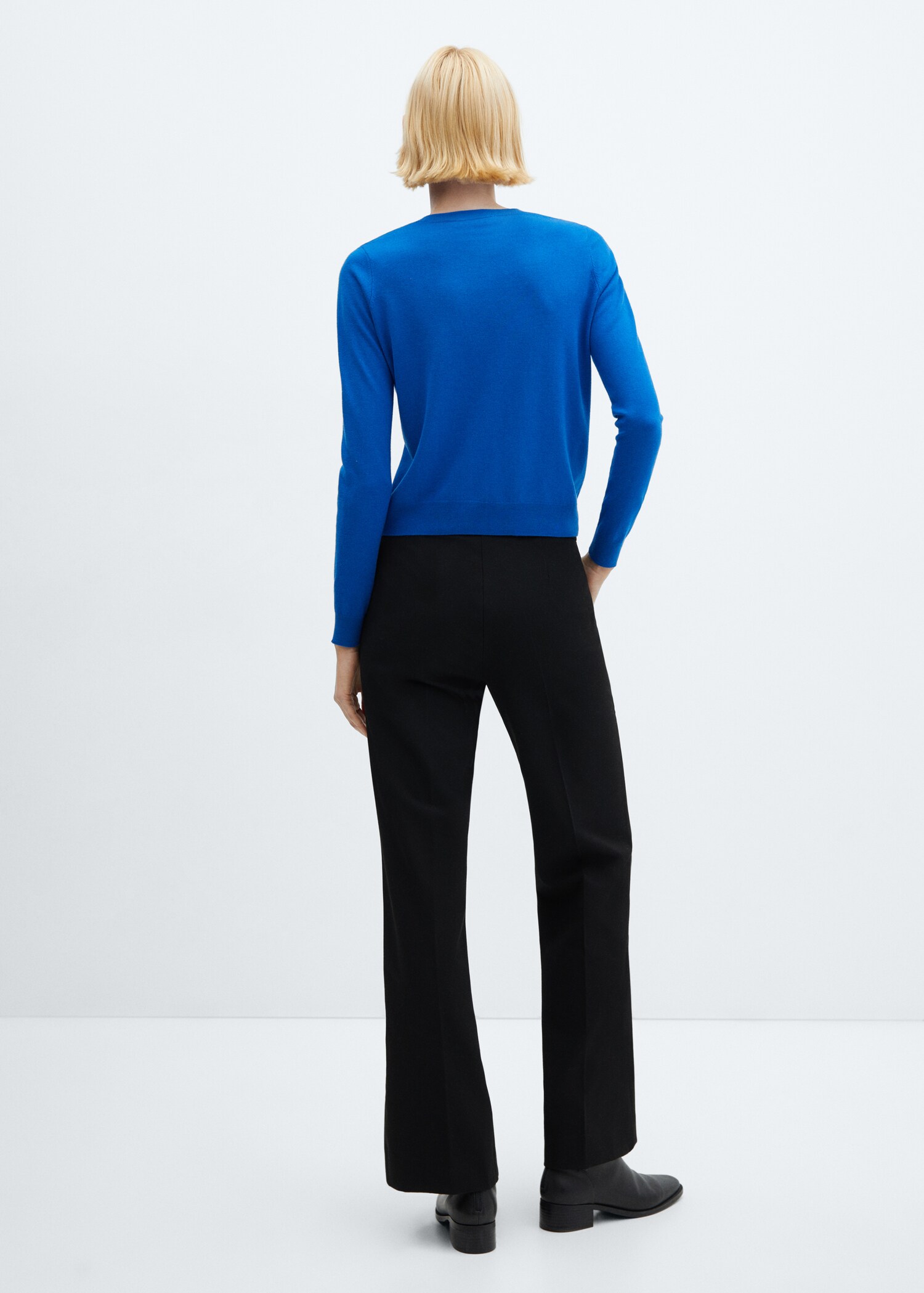 Pull-over maille col rond - Verso de l’article
