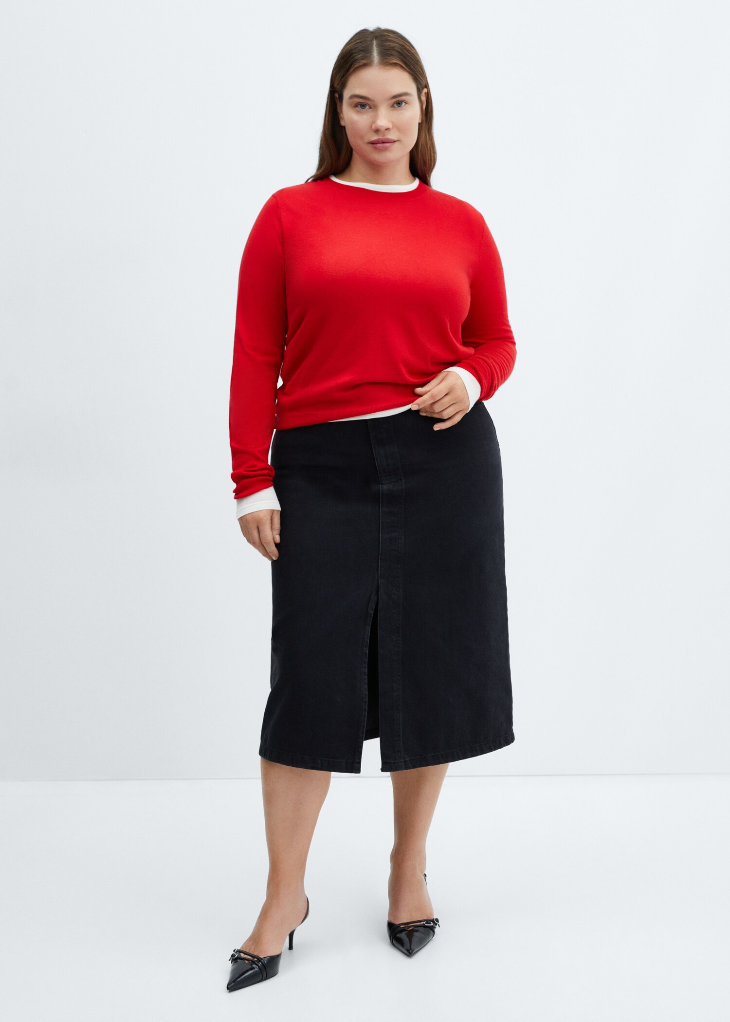 Pull-over maille col rond - Détail de l'article 3