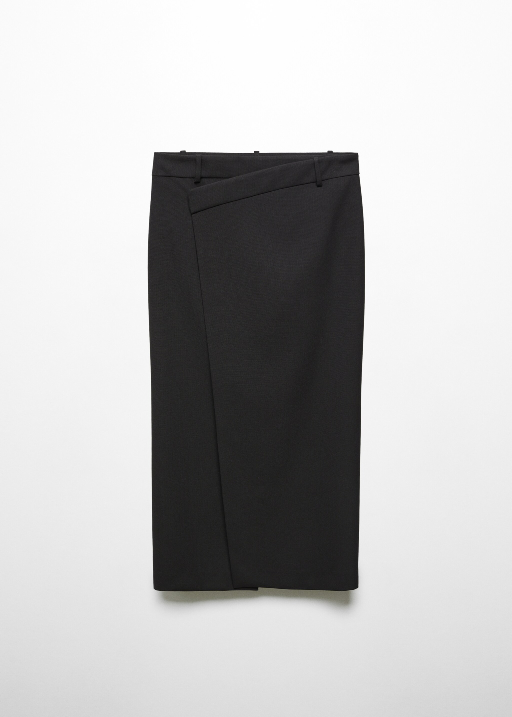 Překřížená sukně midi - Zboží bez modelu
