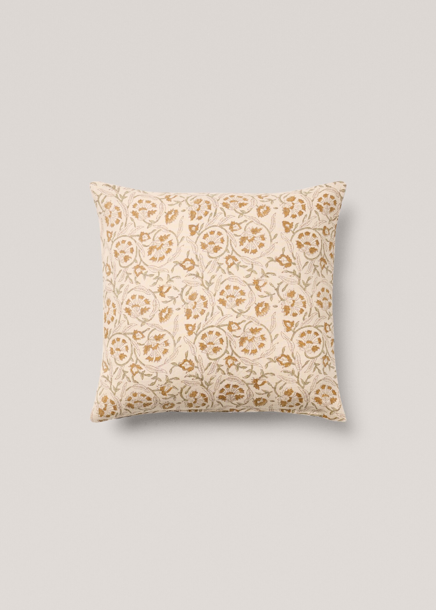 Flower embroidered cushion cover - Article without model
