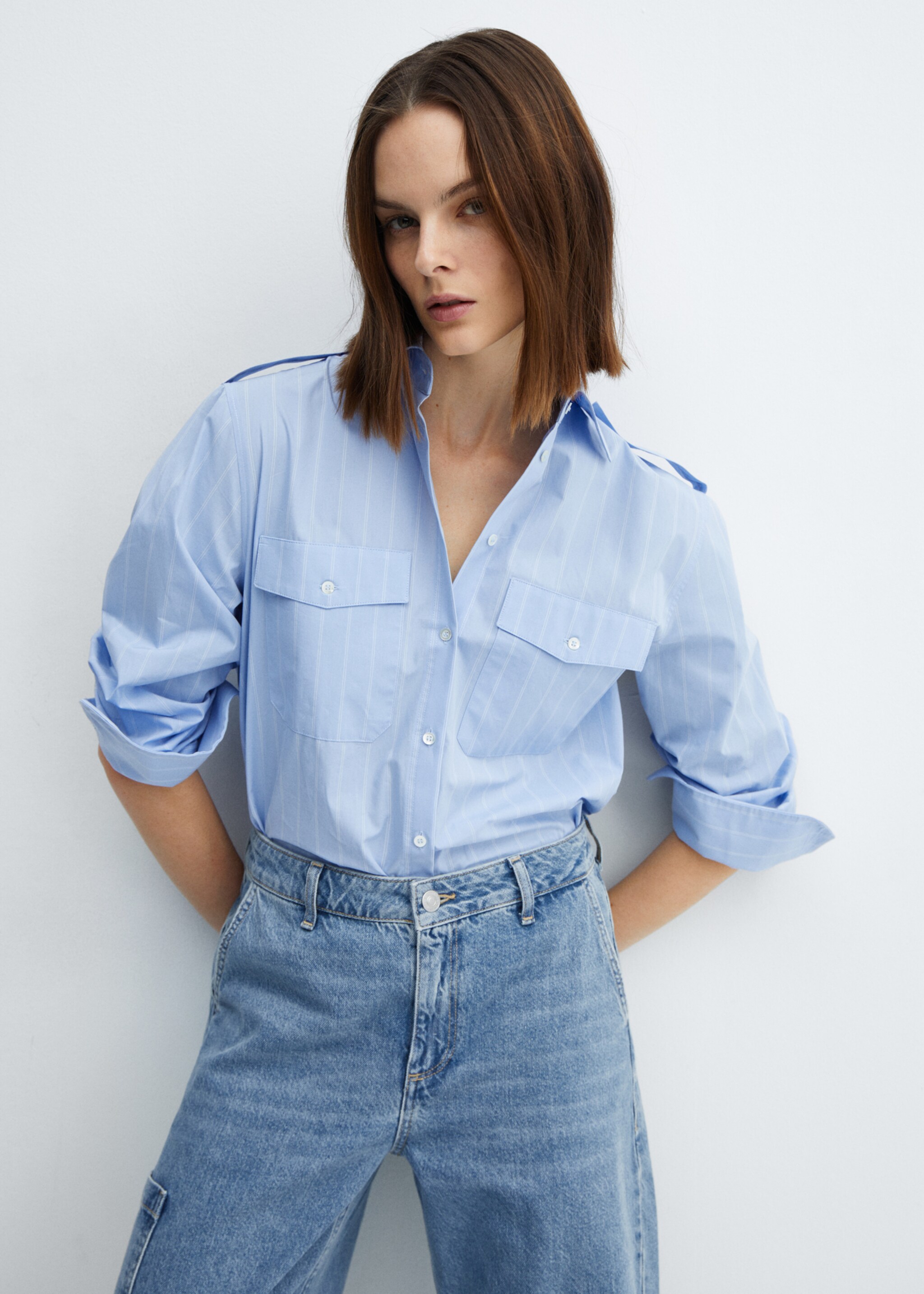 Loose-Cargo-Jeans mit Taschen - Detail des Artikels 1